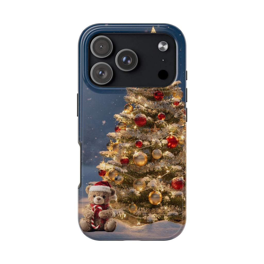 Christmas Holiday iPhone  Phone Case | Holiday Snowy Ornament Design