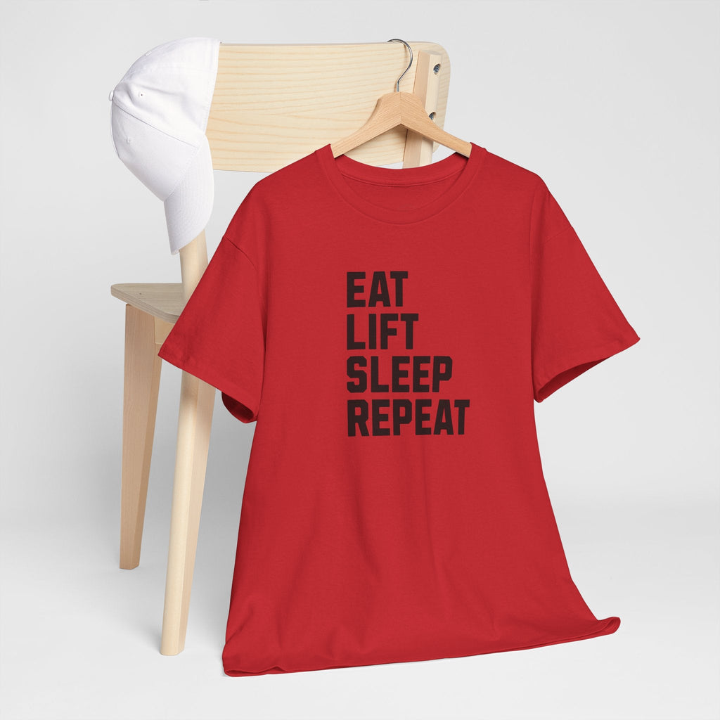 Eat Lift Sleep Repeat, Gym Shirt, Workout Tee, Fitness Apparel, Motivation Gift