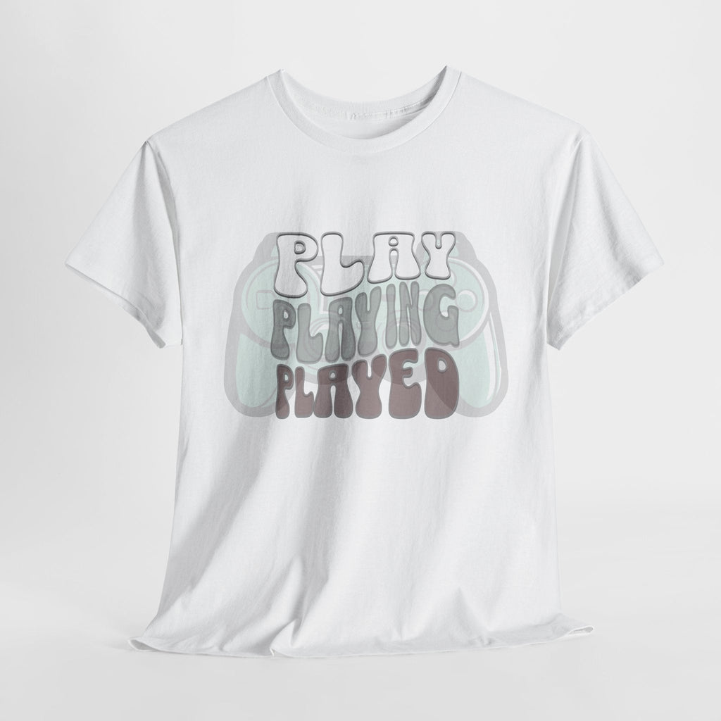 Gaming Inspired Unisex Heavy Cotton Tee - Play, Casual Wear, Gamer Gift, Birthday, Graphic Shirt, Comfortable Tee