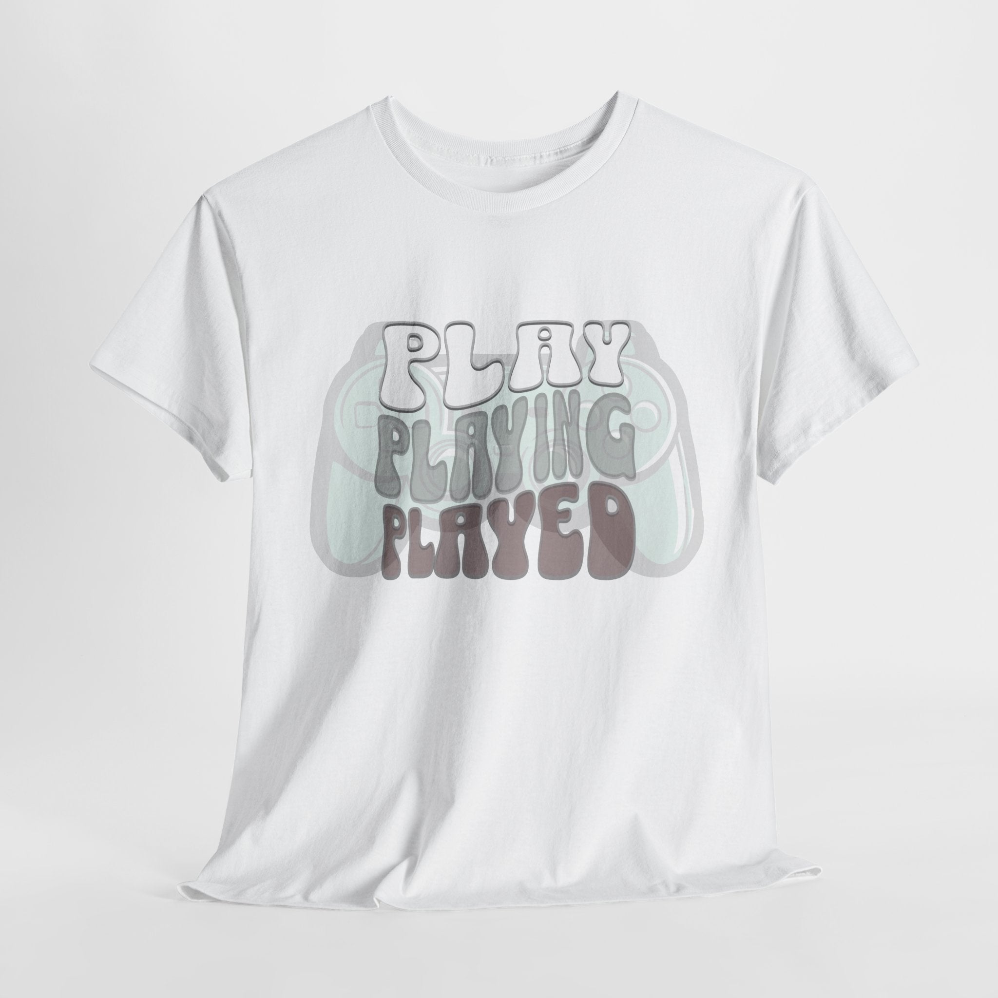 Gaming Inspired Unisex Heavy Cotton Tee - Play, Casual Wear, Gamer Gift, Birthday, Graphic Shirt, Comfortable Tee