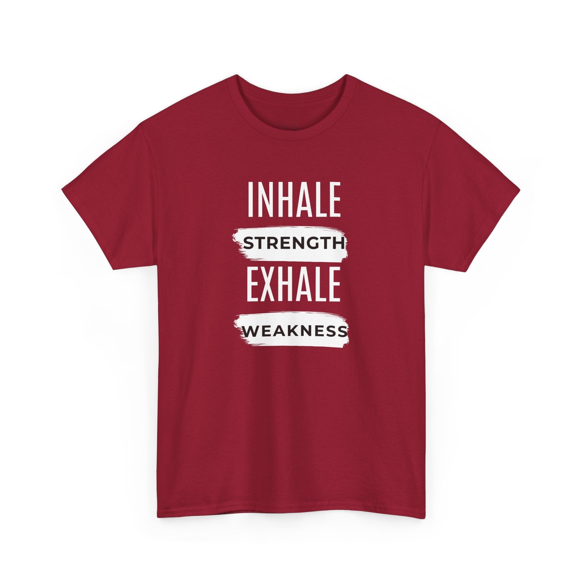 Inhale strength exhale weakness shirt for Fitness Enthusiasts, Workout Shirt, Motivational Gift, Gym Apparel, Inspirational [...]