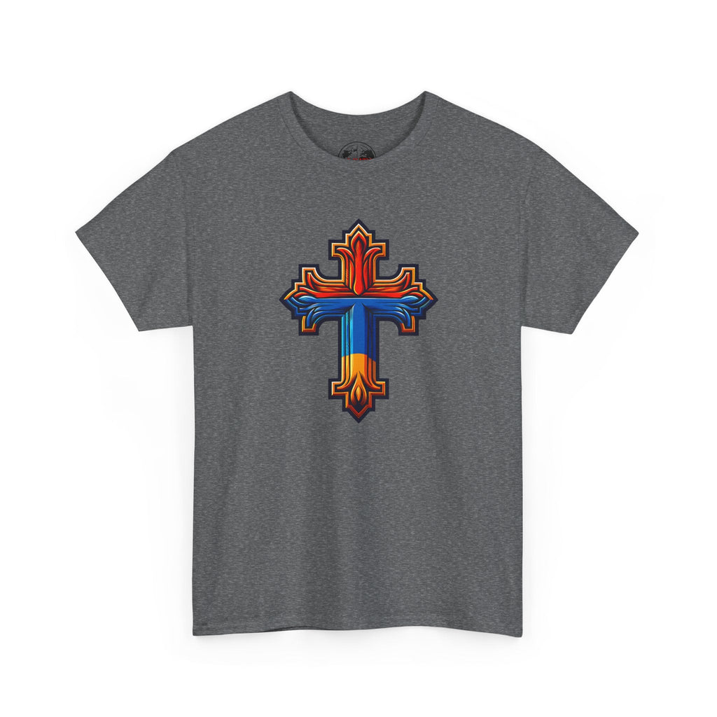 Armenian cross flag shirt, Cross shirt, Christian cross shirt, Armenian flag gift shirt, Armenian T-shirt