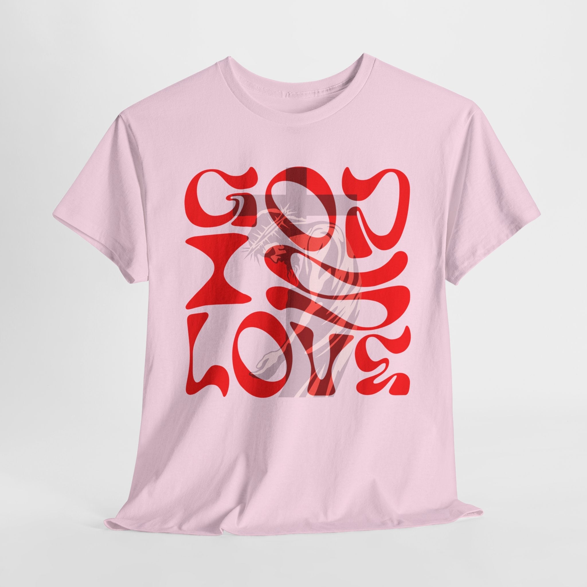 God is Love t-shirt, Christian T-shirt, face T-shirt