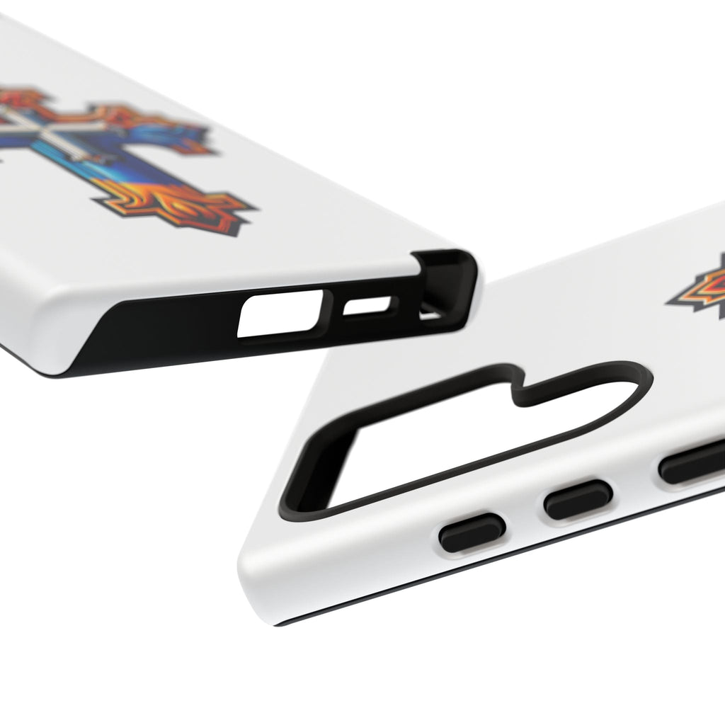 Armenian cross flag phone case iPhone Samsung Google, Christian phone case, white phone case