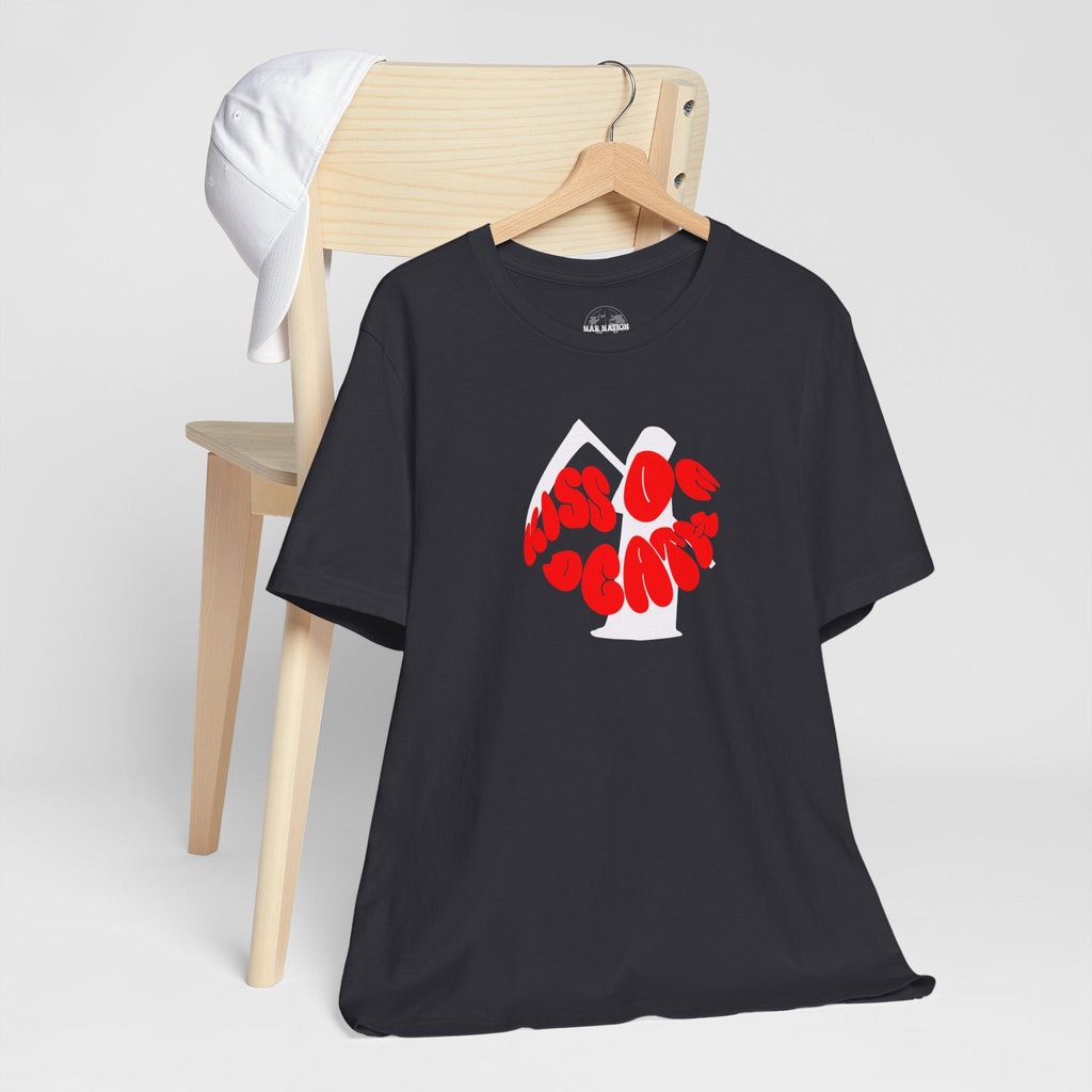 Kiss Of Death Tee, Unisex Graphic Tee, Casual Shirt, Halloween Apparel