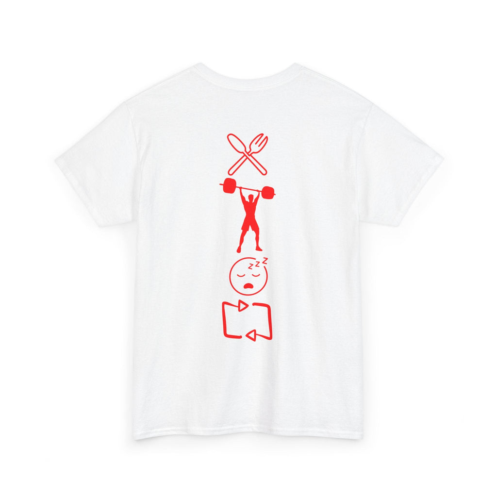 Fun Fitness Graphic Tee, Workout Apparel, Unisex Cotton Shirt, Casual Wear, Gym Clothing, Gift for Fitness Lovers, Motivational Top