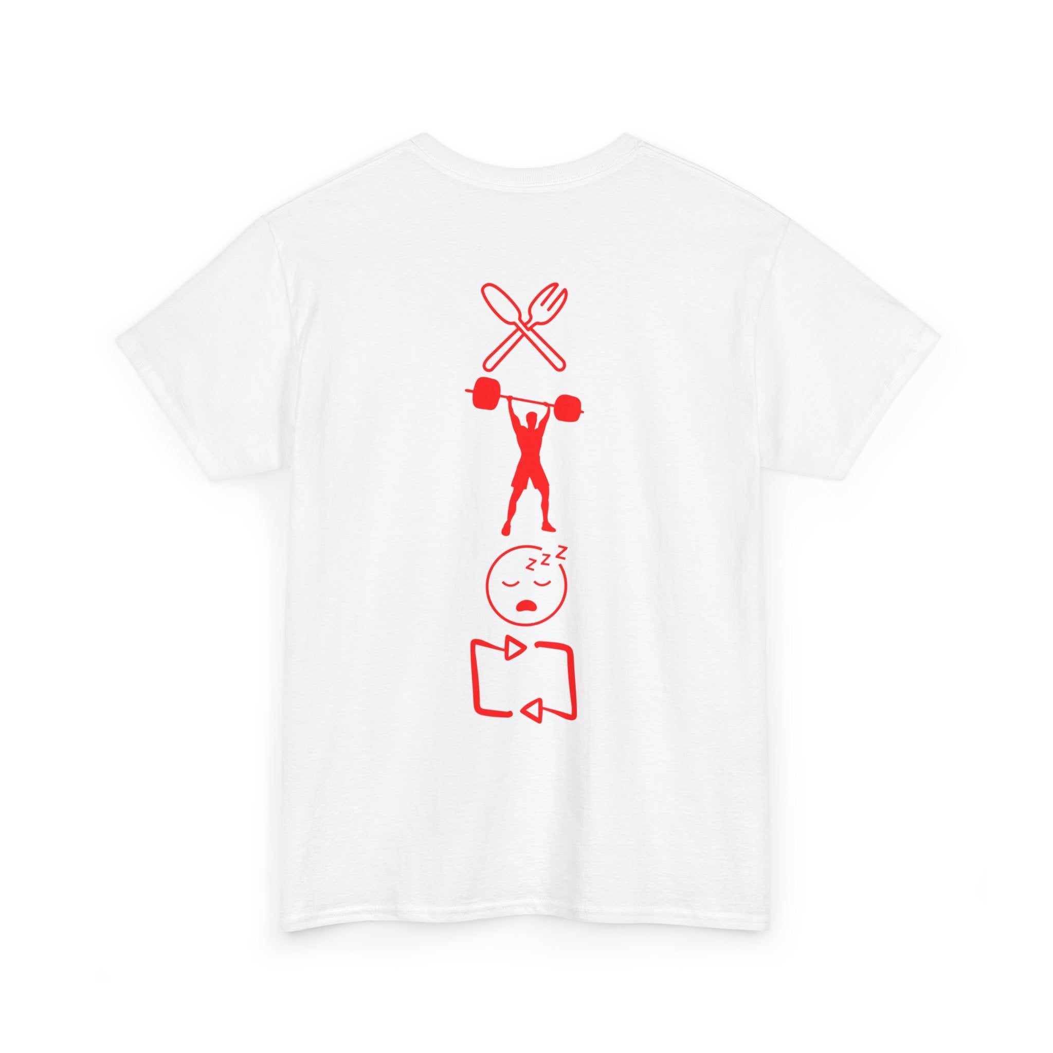 Fun Fitness Graphic Tee, Workout Apparel, Unisex Cotton Shirt, Casual Wear, Gym Clothing, Gift for Fitness Lovers, Motivational Top