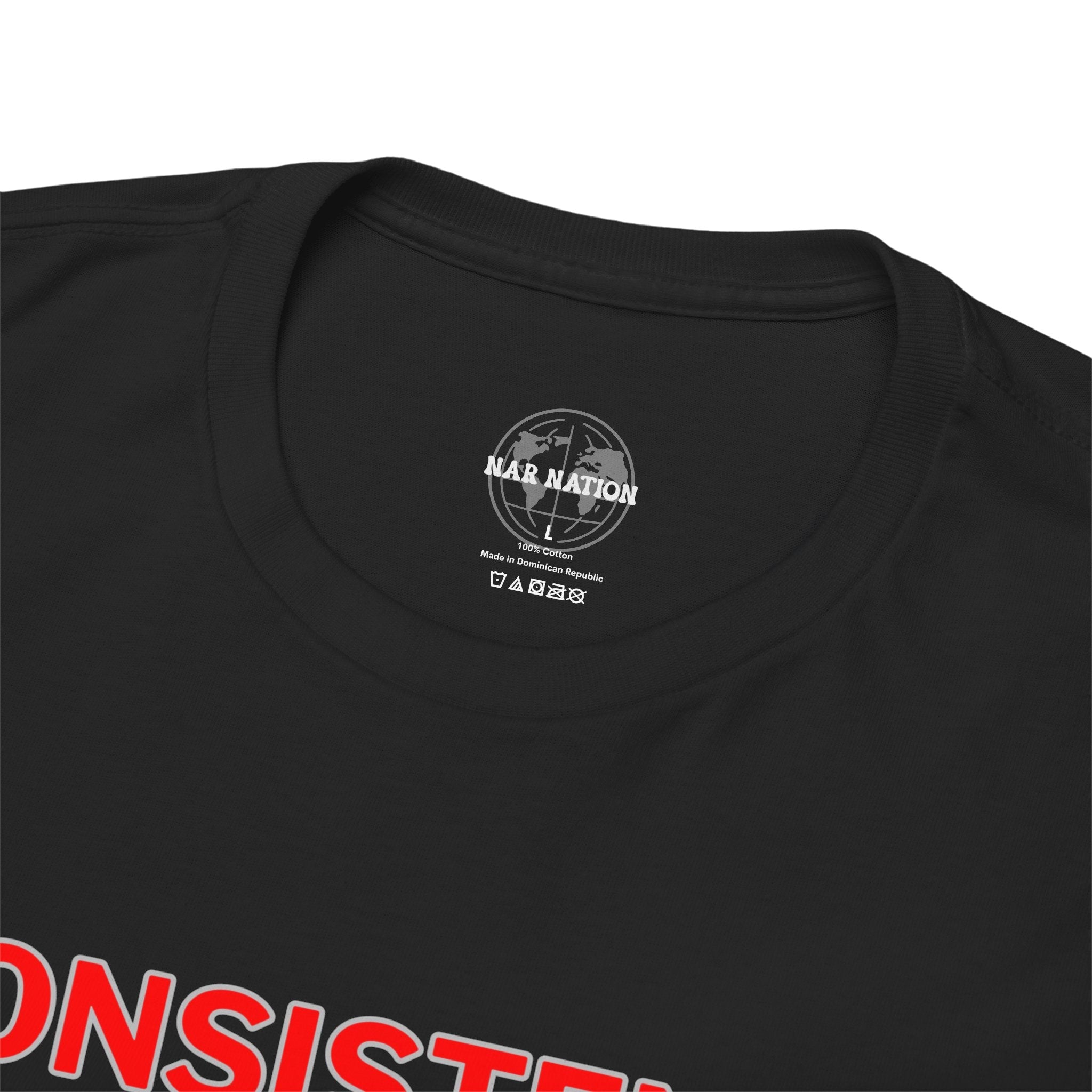 Motivational Unisex Heavy Cotton Tee - Consistency is Key | Inspirational Gift, Workout Shirt, Daily Reminder, Graphic Tee