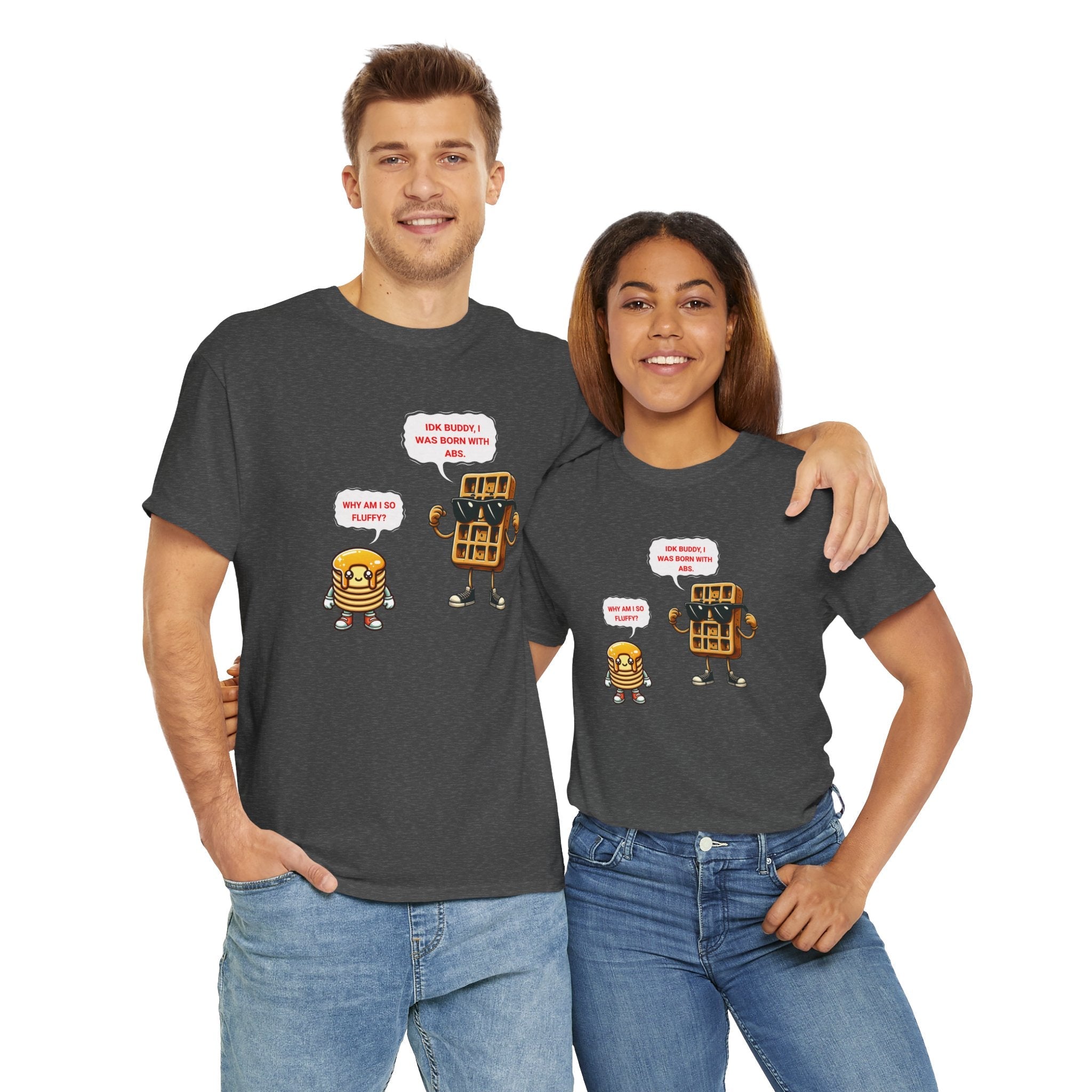 Funny breakfast waffle shirt  waffle with abs shirt breakfast lovers shirt, waffle lovers shirt