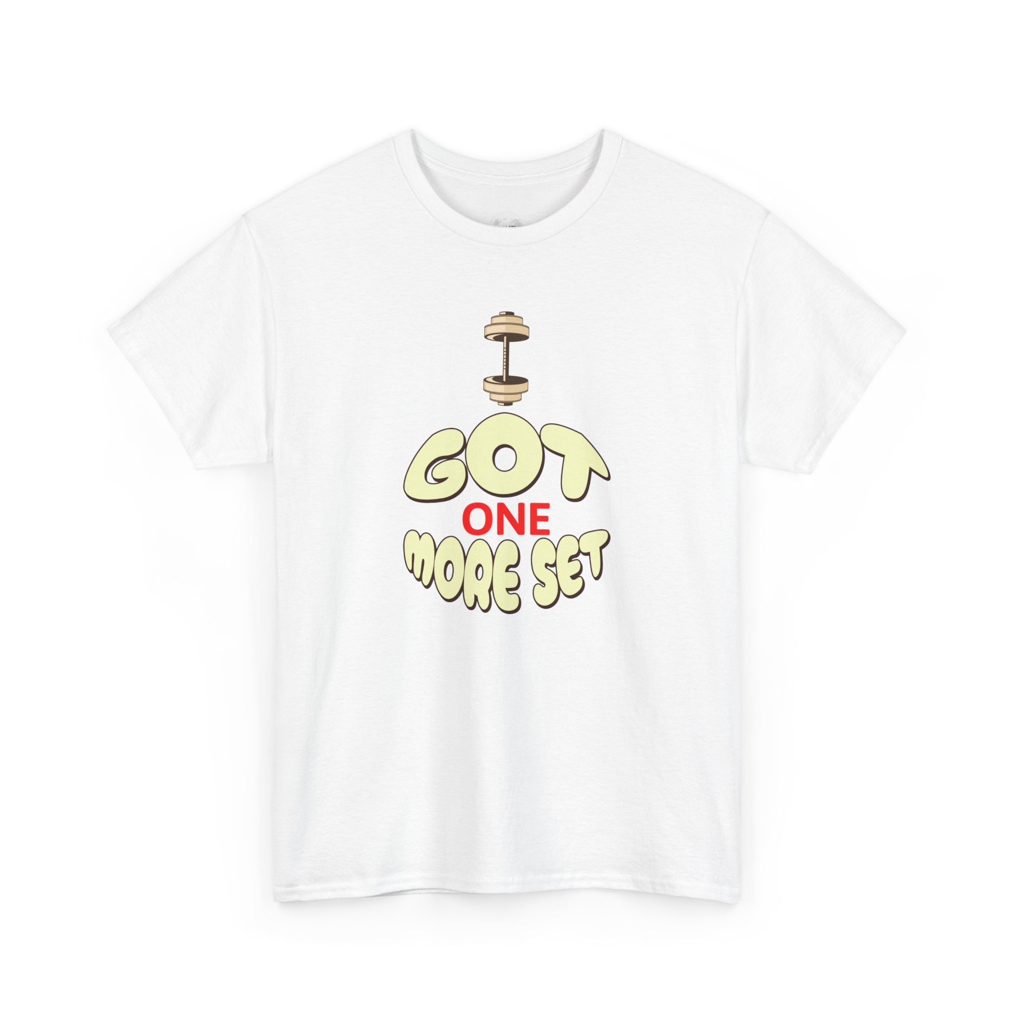 I Got One More Set t-shirt Perfect for Gym Lovers, Athletes, Workout Gift, Plus-Size Friendly, Casual Wear