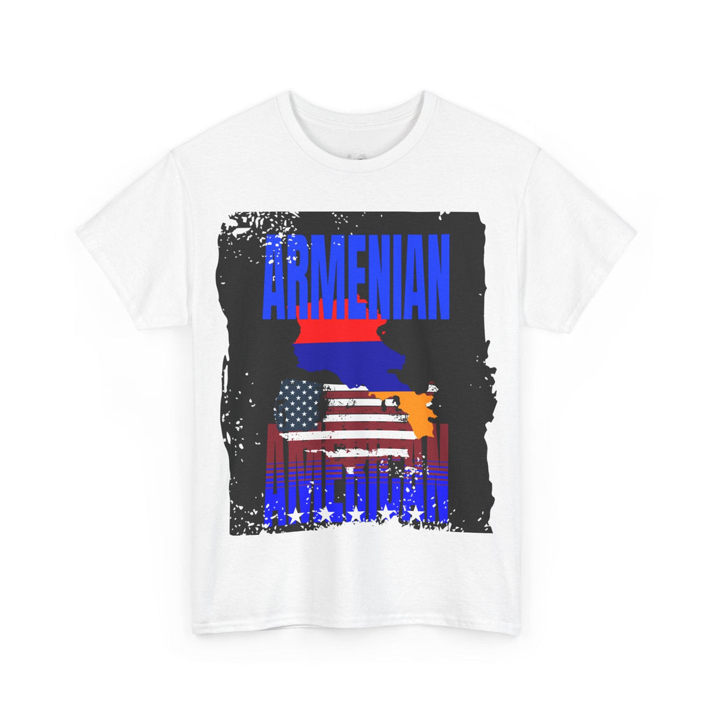 Armenian American T-shirt, Unisex T-Shirt for Heritage, Independence Day, Gifts for Armenians, Casual Wear, Patriotic Shirt