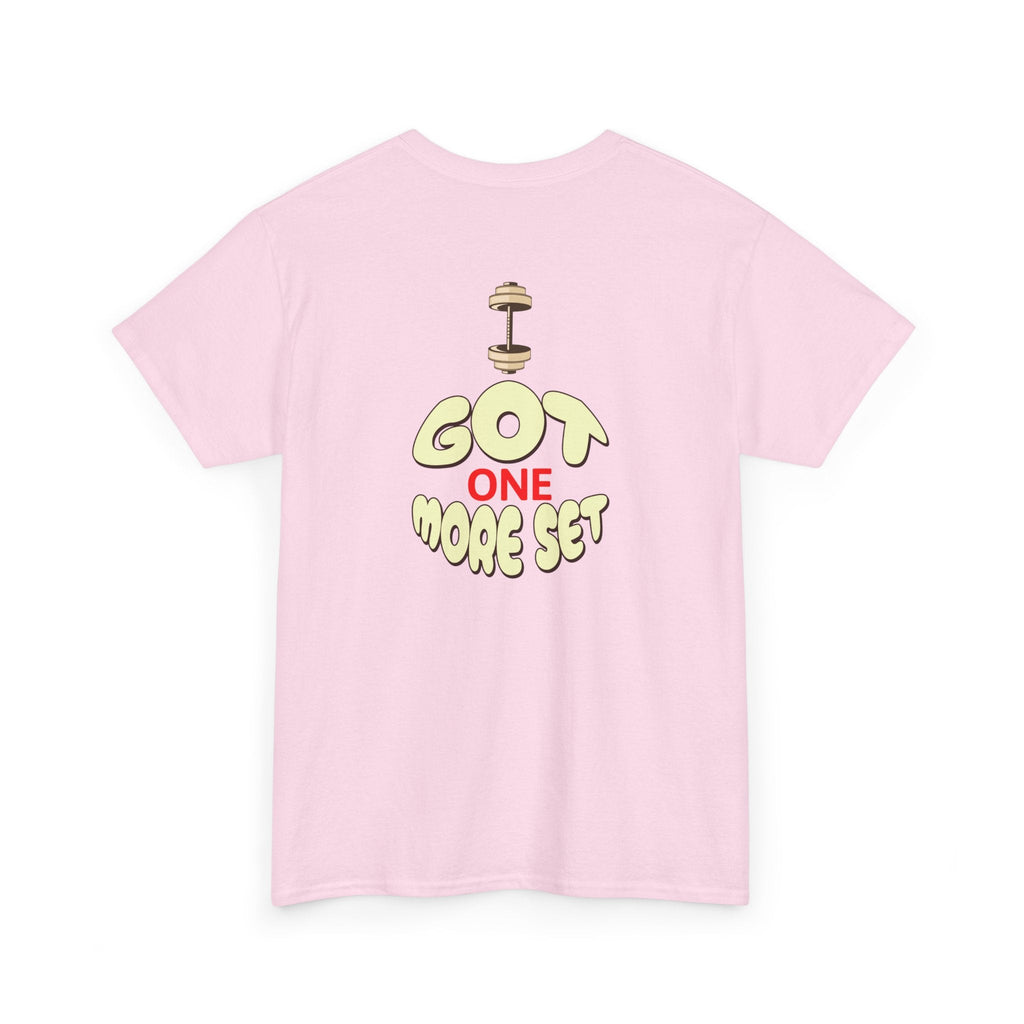 I Got One More Set t-shirt Perfect for Gym Lovers, Athletes, Workout Gift, Gym shirt