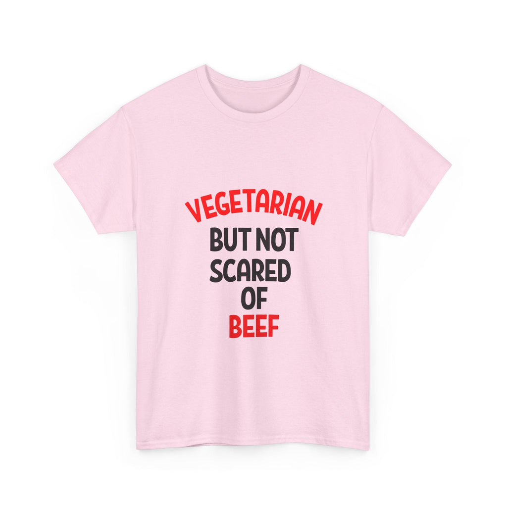 Funny Vegetarian T-Shirt, Casual Outdoor Wear, Gift for Vegetarians, Vegan Humor Shirt, Unisex Graphic Tee