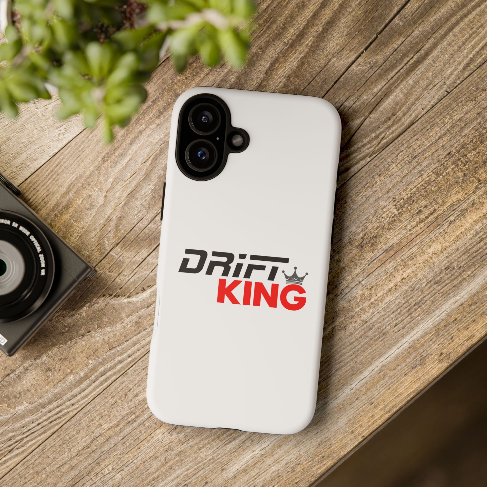 Drift King Phone Case | Tough Cases, Custom Phone Case, Car Enthusiast Gift, Drifting Decor, Unique Mobile Accessory