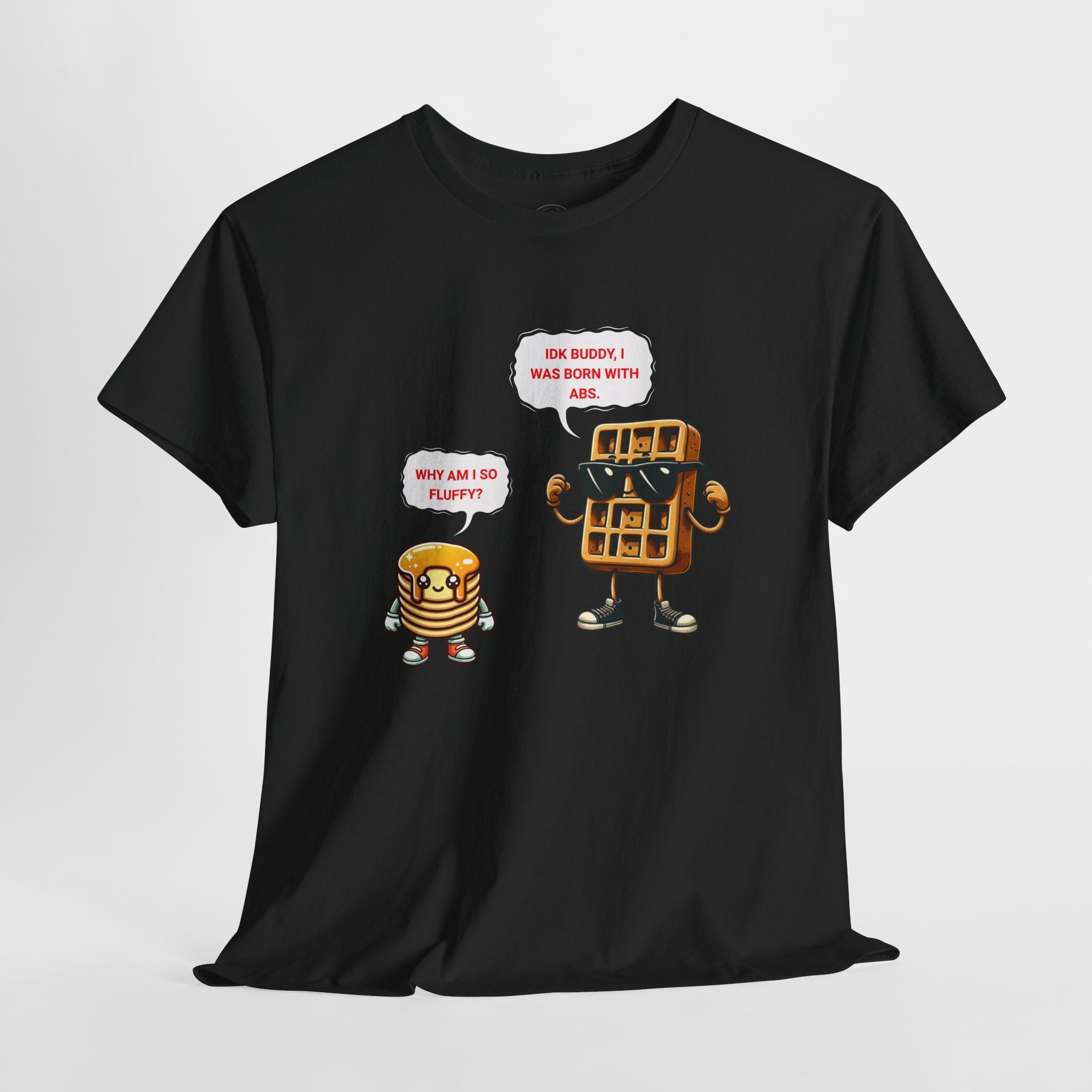Funny breakfast waffle shirt  waffle with abs shirt breakfast lovers shirt, waffle lovers shirt