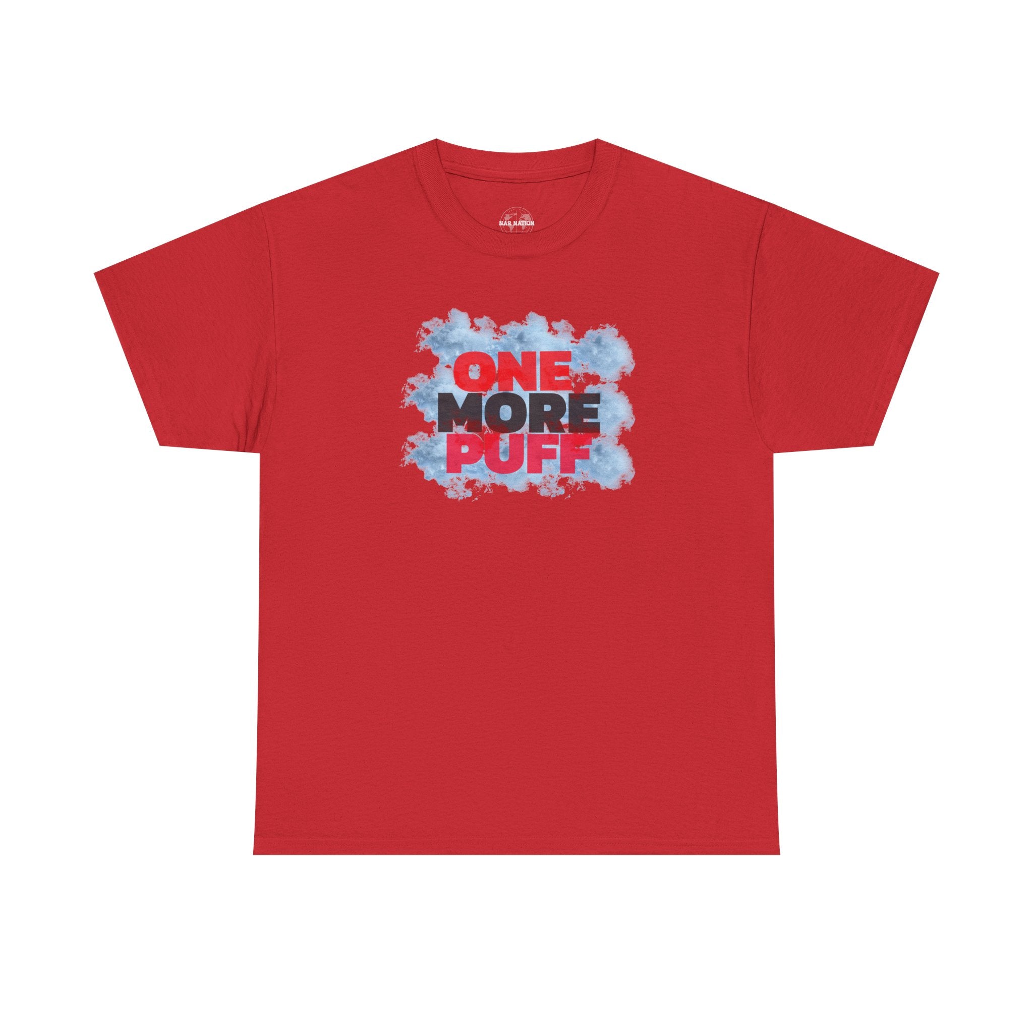 One More Puff cloud graphic Tee | Hookah Smoking shirt