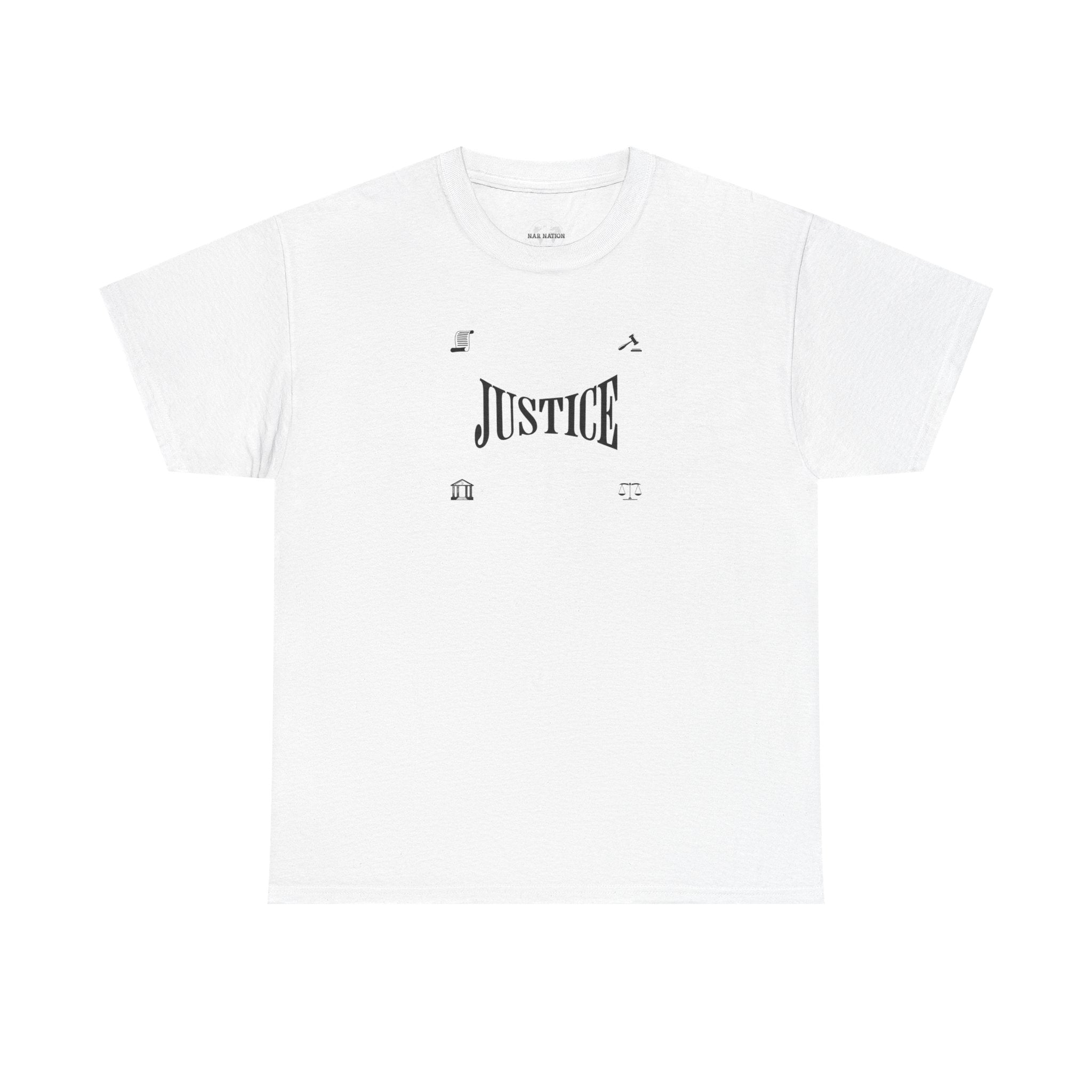 Justice Law T-shirt, Casual T-Shirt, Protest Apparel, Statement Shirt, Gifts for Lawyer, Comfortable Style