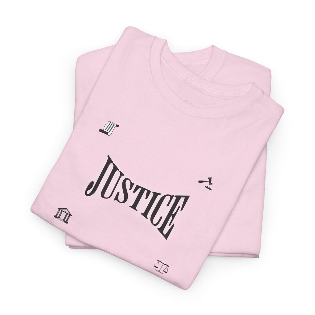 Justice Law T-shirt, Casual T-Shirt, Protest Apparel, Statement Shirt, Gifts for Lawyer, Comfortable Style