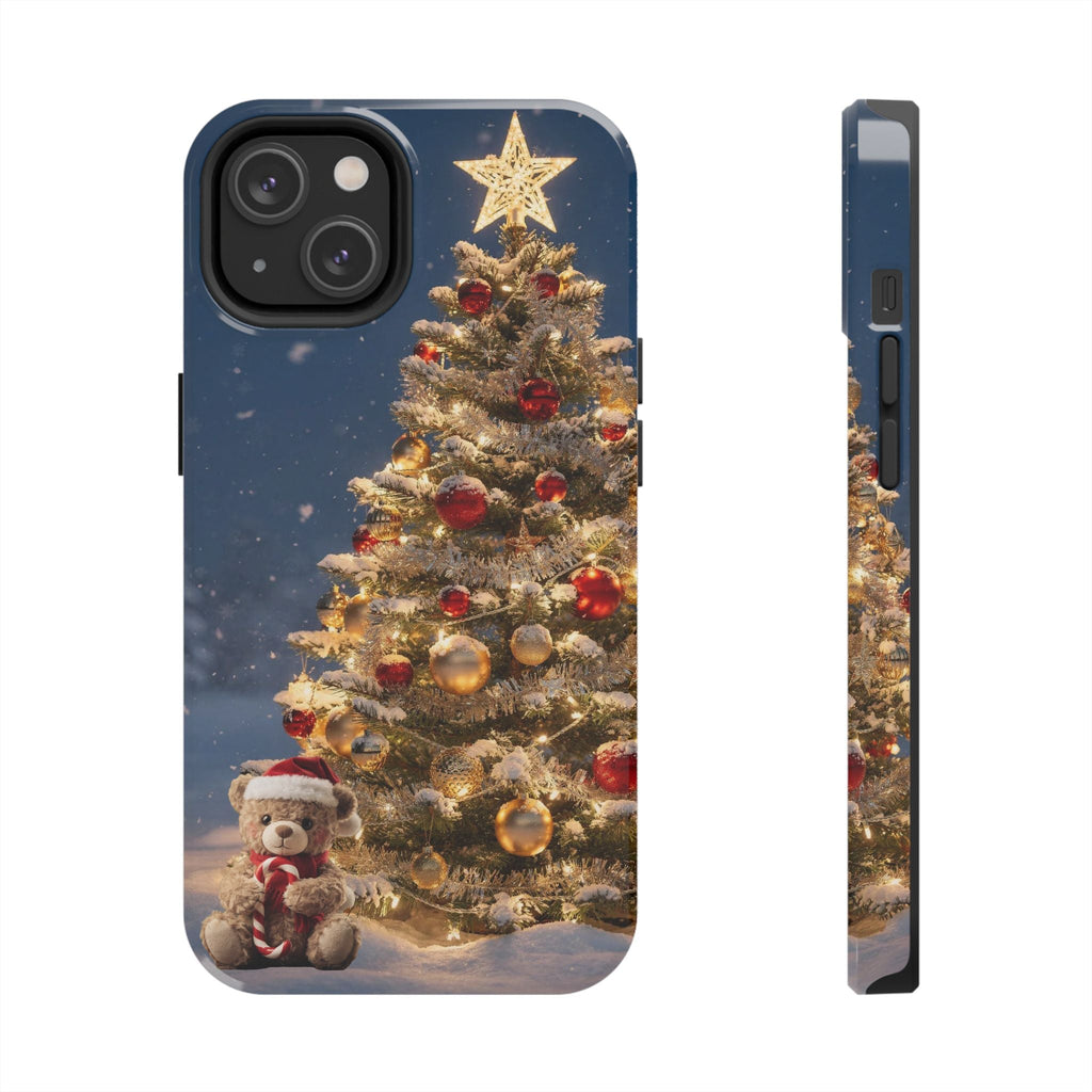 Christmas Holiday iPhone  Phone Case | Holiday Snowy Ornament Design