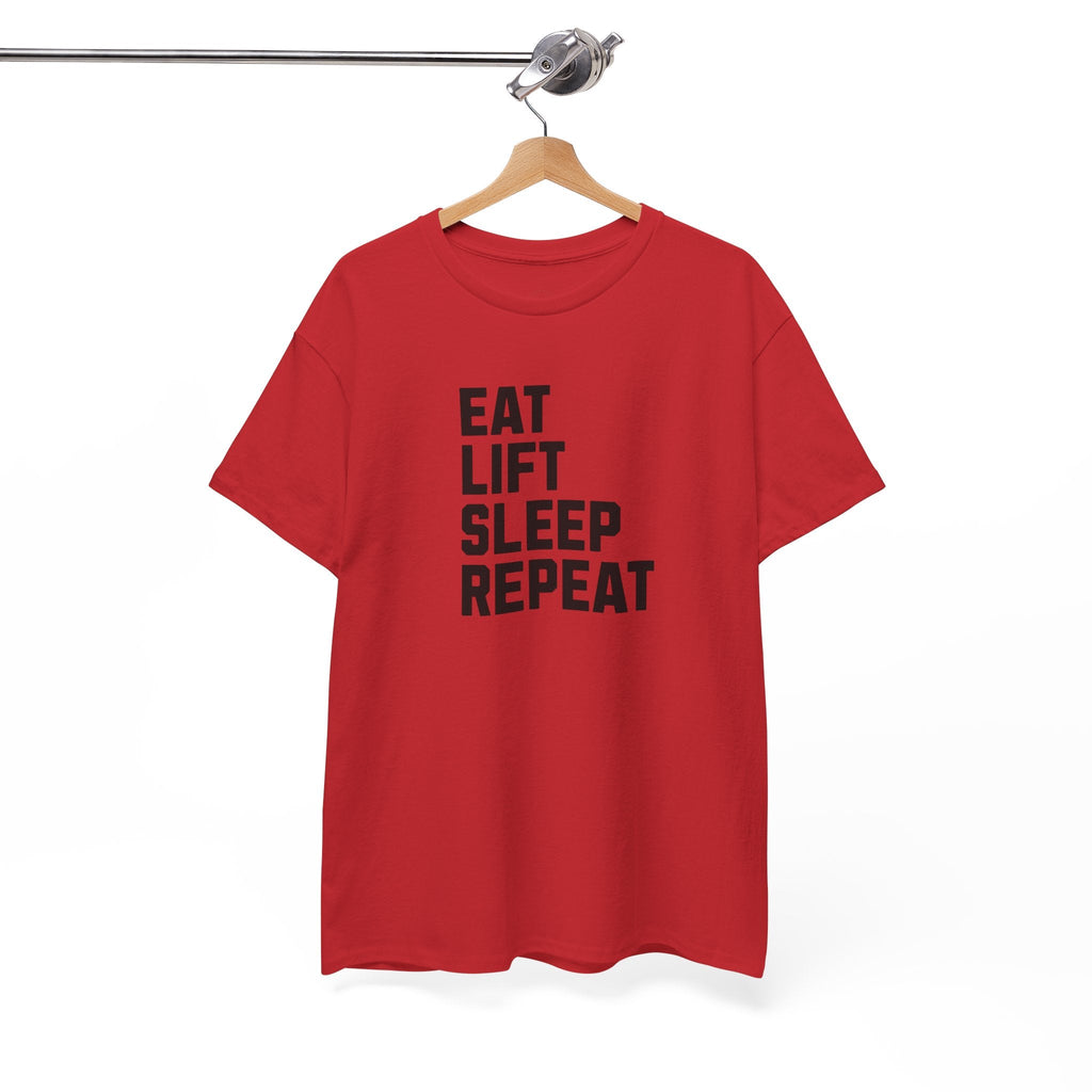 Eat Lift Sleep Repeat, Gym Shirt, Workout Tee, Fitness Apparel, Motivation Gift