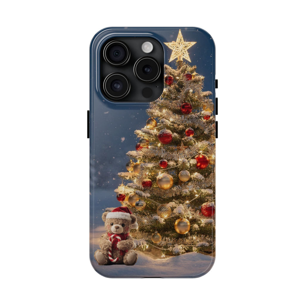 Christmas Holiday iPhone  Phone Case | Holiday Snowy Ornament Design