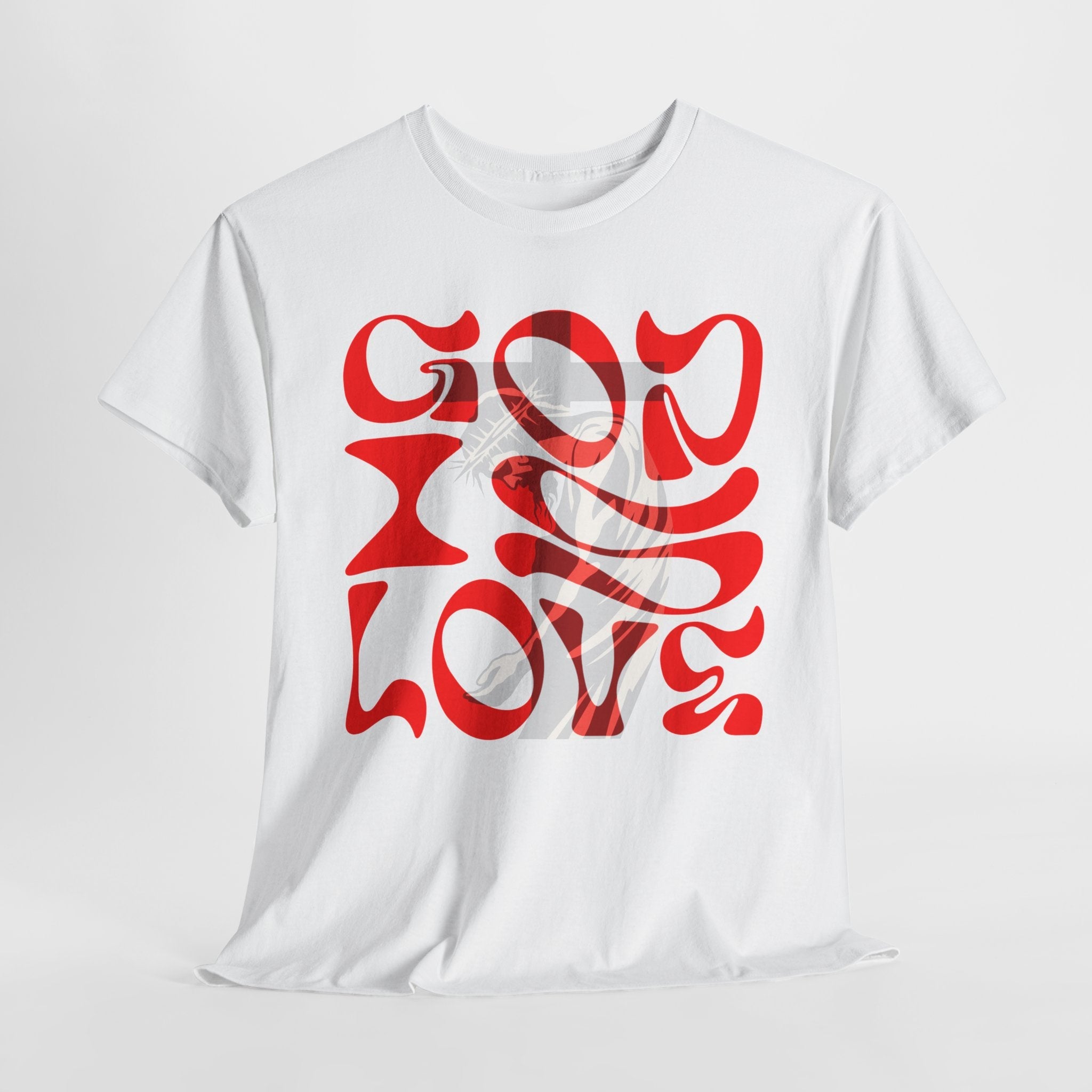 God is Love t-shirt, Christian T-shirt, face T-shirt