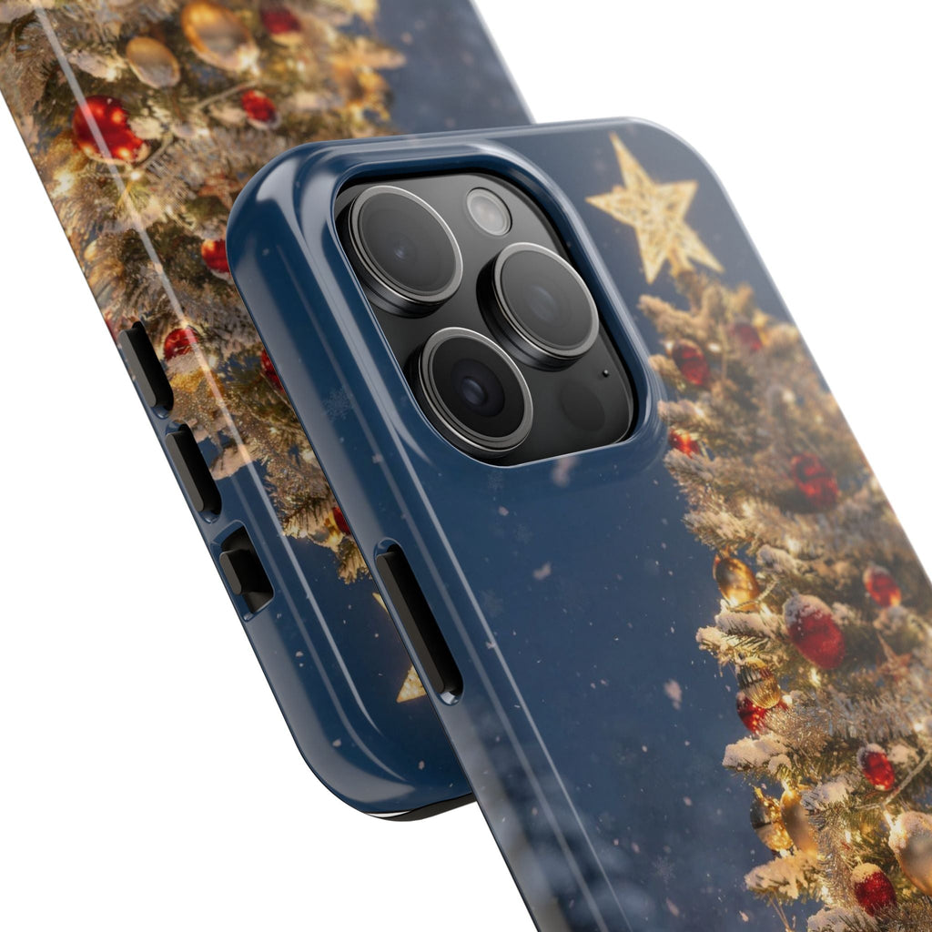 Christmas Holiday iPhone  Phone Case | Holiday Snowy Ornament Design