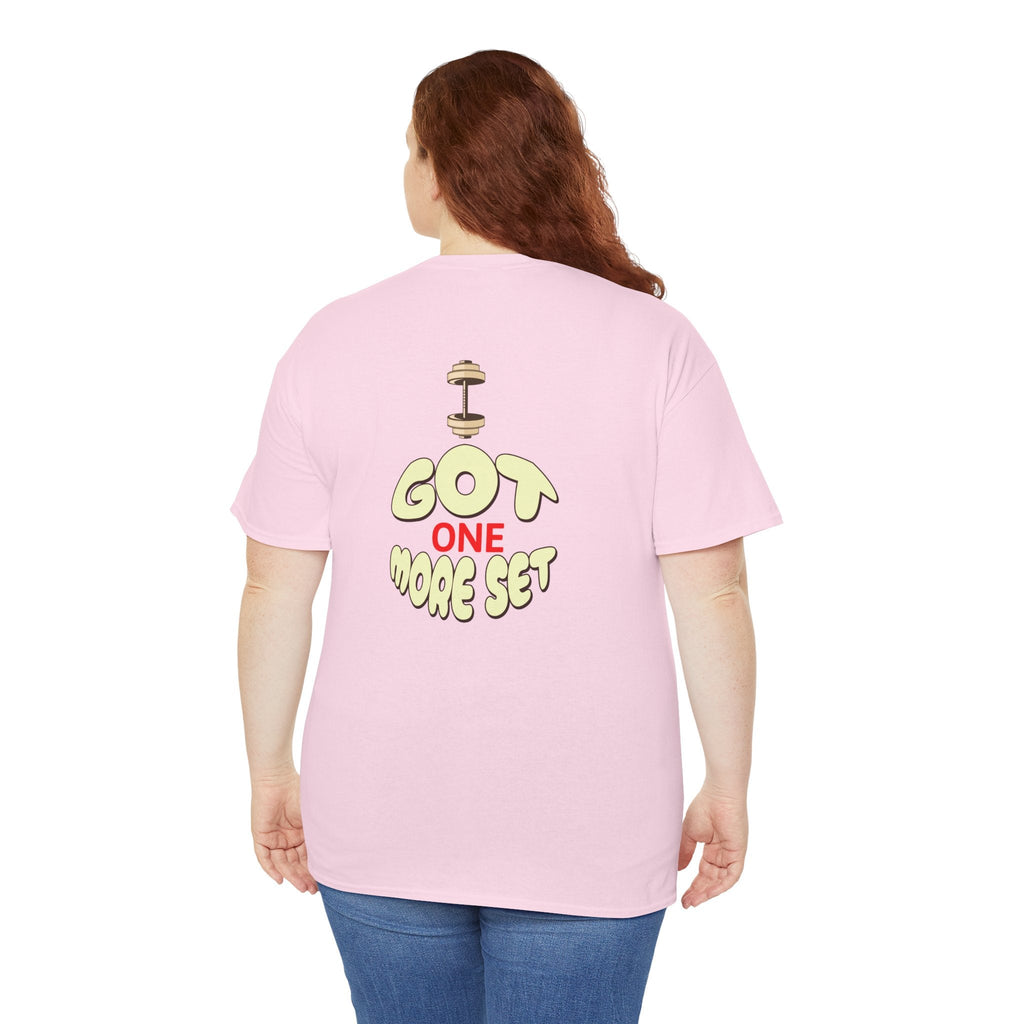 I Got One More Set t-shirt Perfect for Gym Lovers, Athletes, Workout Gift, Gym shirt