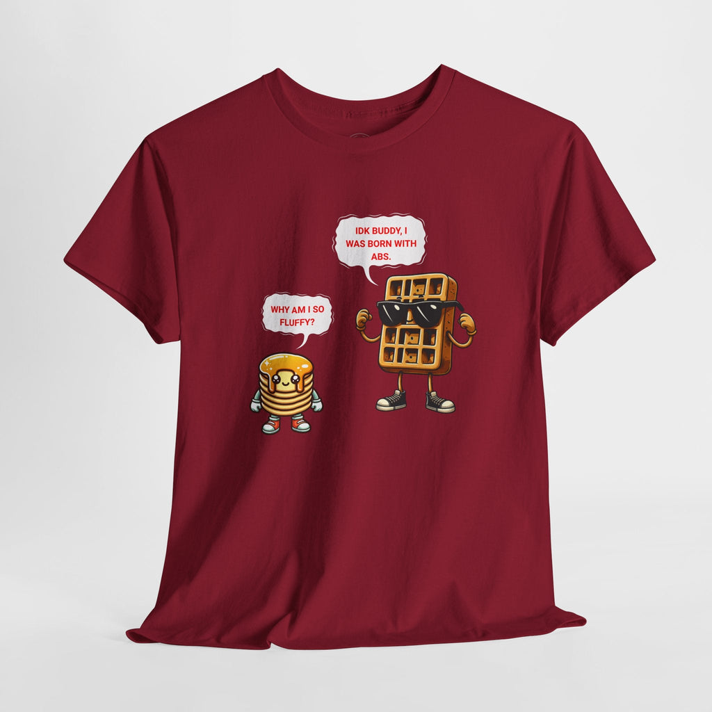 Funny breakfast waffle shirt  waffle with abs shirt breakfast lovers shirt, waffle lovers shirt