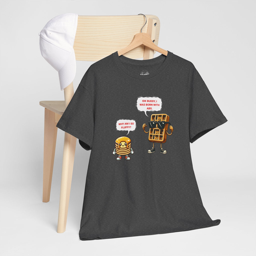 Funny breakfast waffle shirt  waffle with abs shirt breakfast lovers shirt, waffle lovers shirt