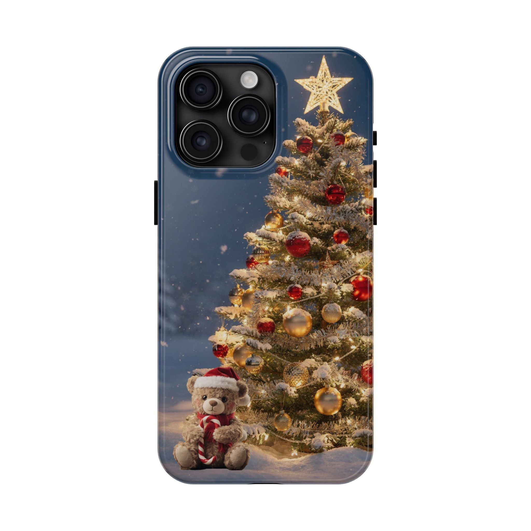 Christmas Holiday iPhone  Phone Case | Holiday Snowy Ornament Design