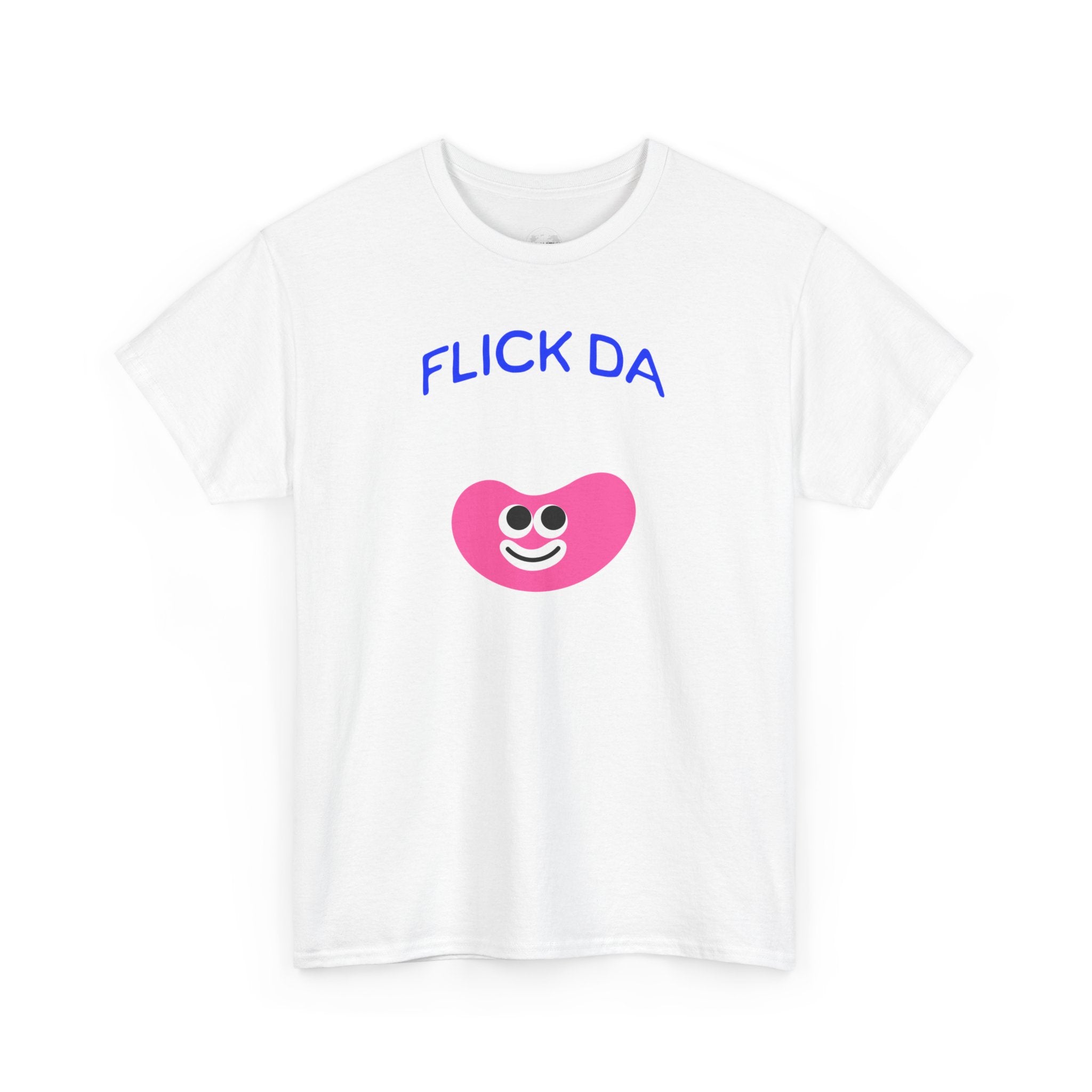 Flick Da Bean T-shirt , Funny T-Shirt, Fun Casual Wear, Gift for Friends, Everyday Summer Style, Comfortable Tee