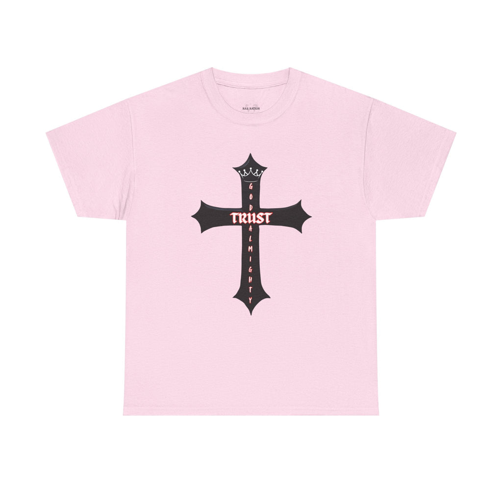 Trust God Almighty t-shirt, Christian T-shirt, Great gift, cross T-shirt