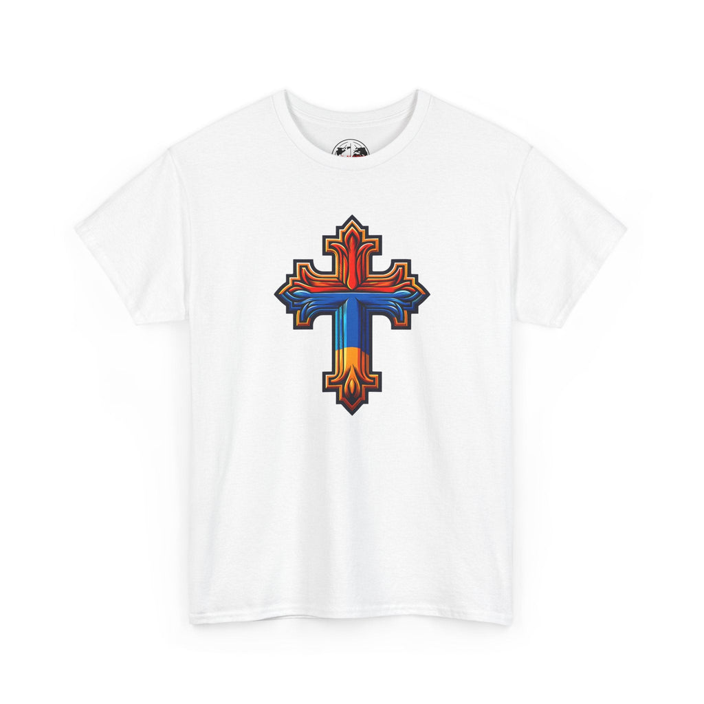 Armenian cross flag shirt, Cross shirt, Christian cross shirt, Armenian flag gift shirt, Armenian T-shirt
