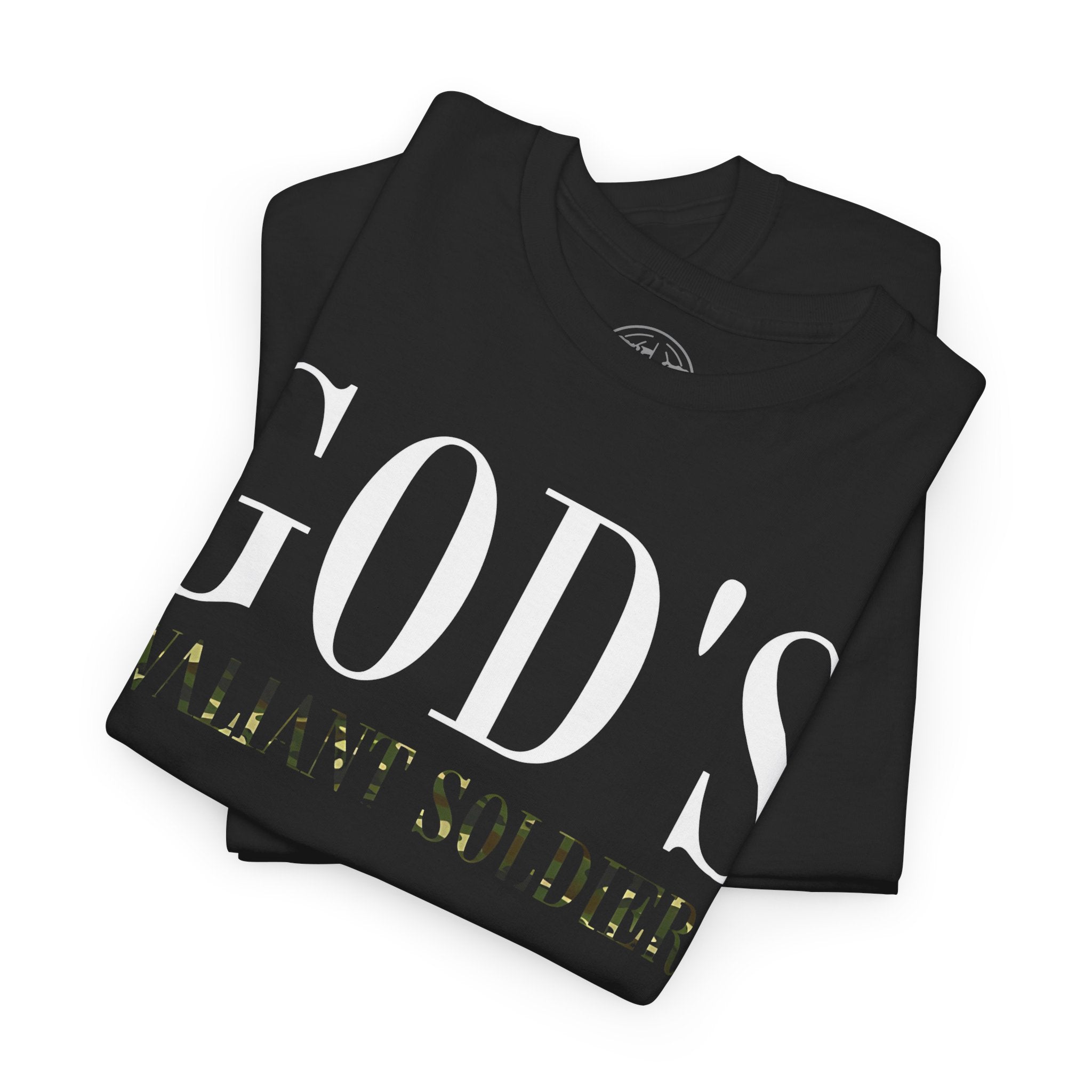 God's Valiant Soldier T-Shirt — Christian Faith Inspirational Tee
