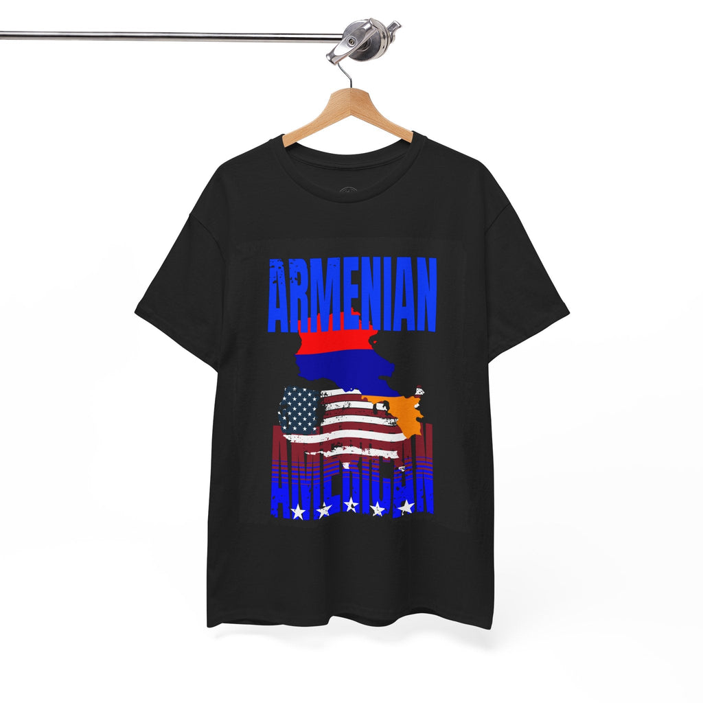 Armenian American T-shirt, Unisex T-Shirt for Heritage, Independence Day, Gifts for Armenians, Casual Wear, Patriotic Shirt