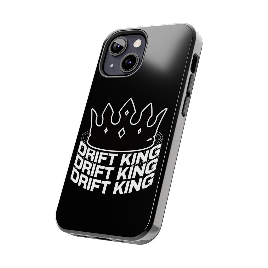 Drift King crown iPhone phone case | Tough Phone Case, racing typography iphone compatible