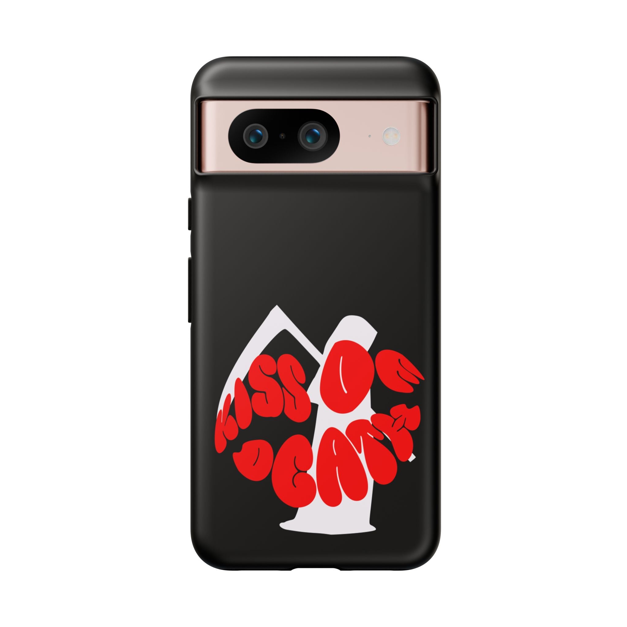 kiss Of Death Phone Case , cool phone case, cool design phone case, iPhone phone case, Samsung phone case, google phone case, black case