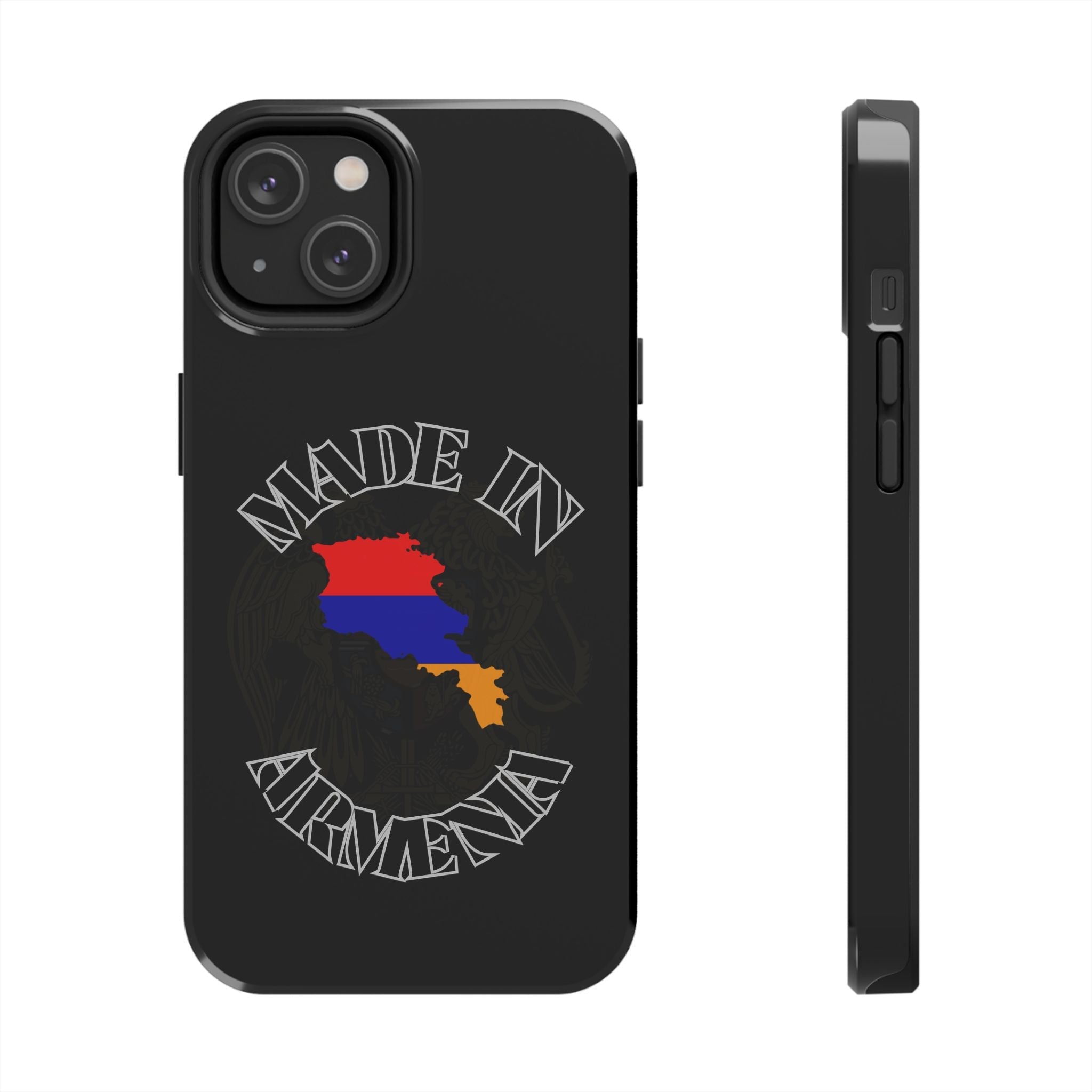 Made in Armenia iPhone Phone Case | Armenian Flag Map, Patriotic Armenia Phone Case iphone compatible