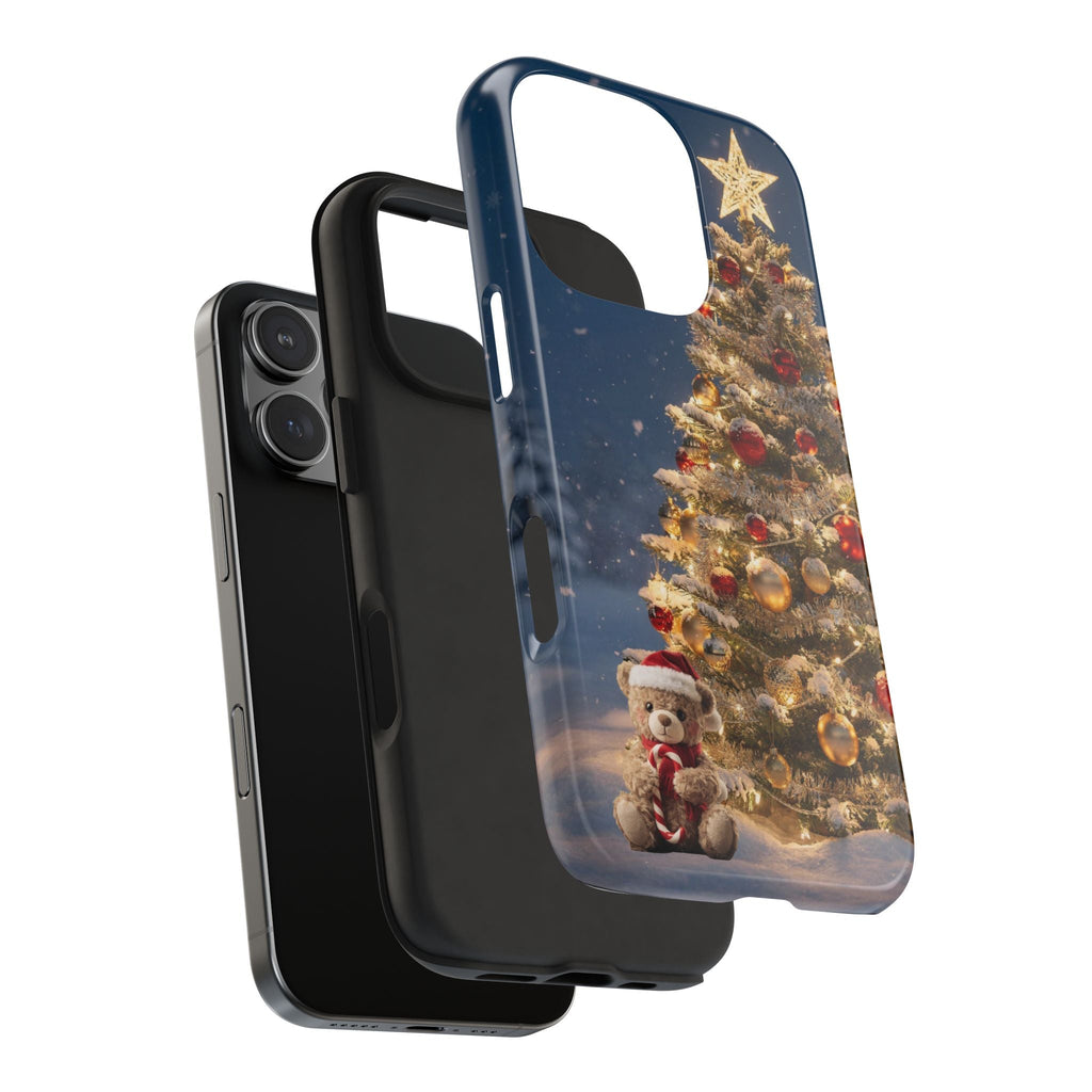 Christmas Holiday iPhone  Phone Case | Holiday Snowy Ornament Design