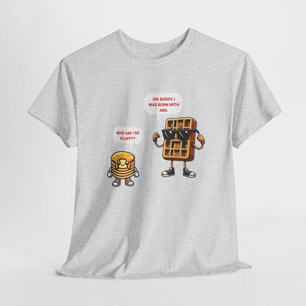 Funny breakfast waffle shirt  waffle with abs shirt breakfast lovers shirt, waffle lovers shirt