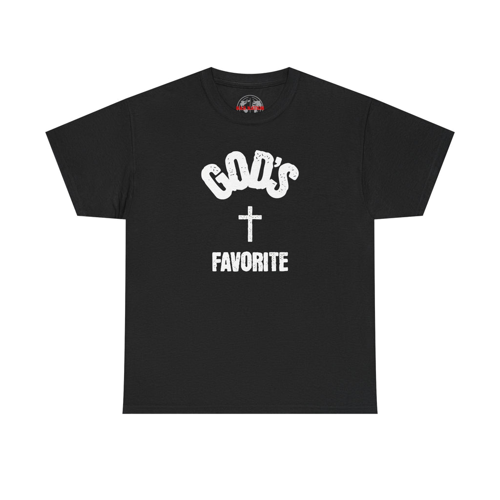 God's Favorite T-Shirt — Christian Cross Faith Graphic Tee