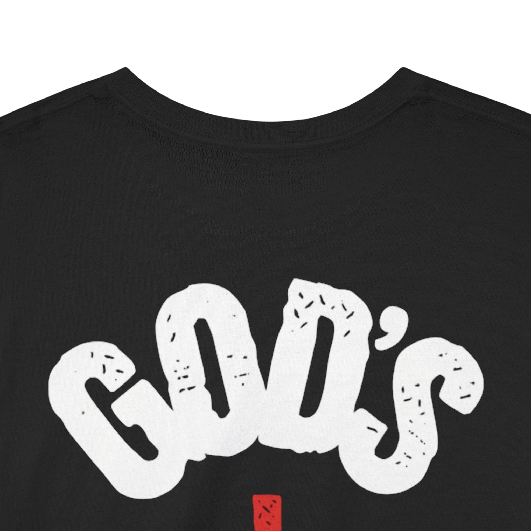 Christian T-Shirt — "God's Child" Cross Graphic Tee