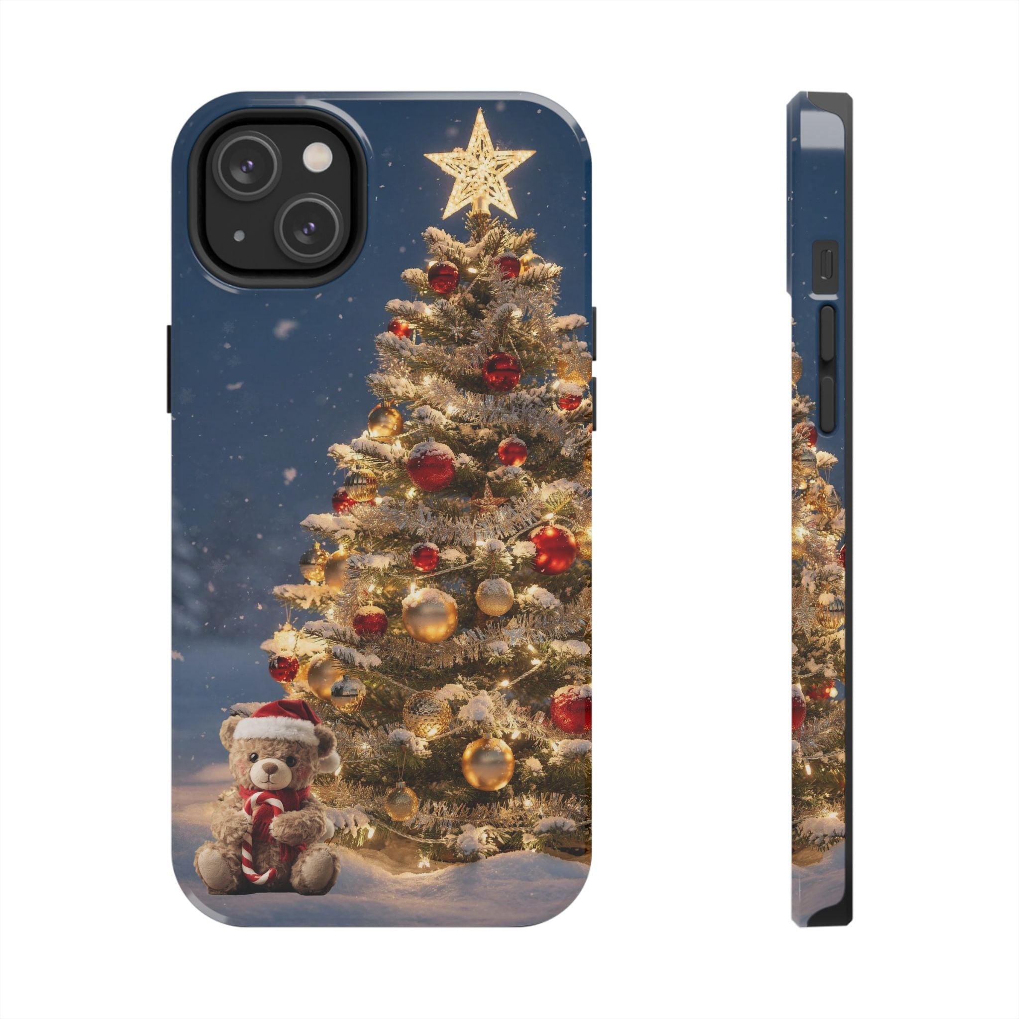 Christmas Holiday iPhone  Phone Case | Holiday Snowy Ornament Design
