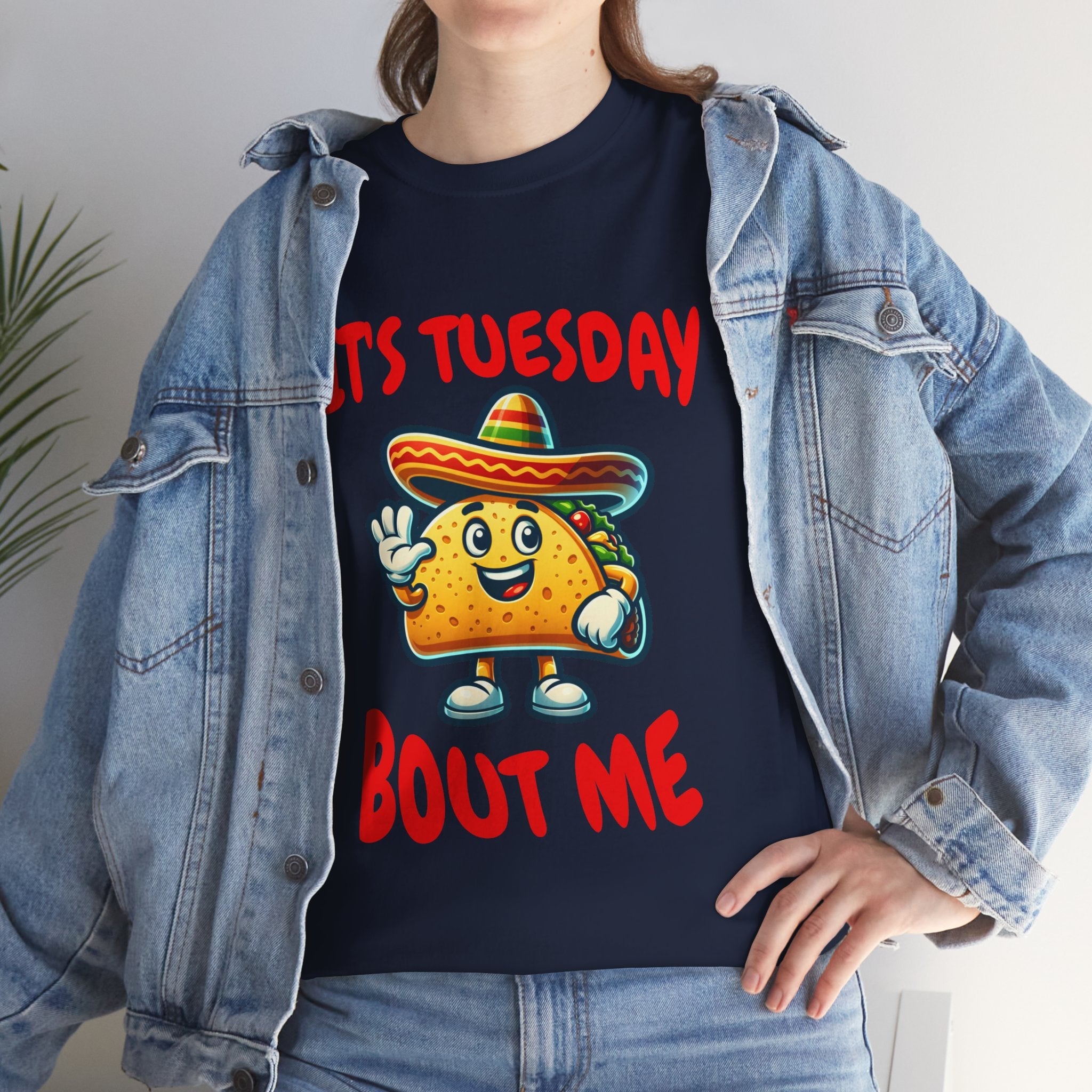 Taco Tuesday Shirt - Fun Unisex Heavy Cotton T-Shirt for Taco Lovers, Casual Wear, Gifts, Foodie Apparel, Party Top, Unique Graphic Tee