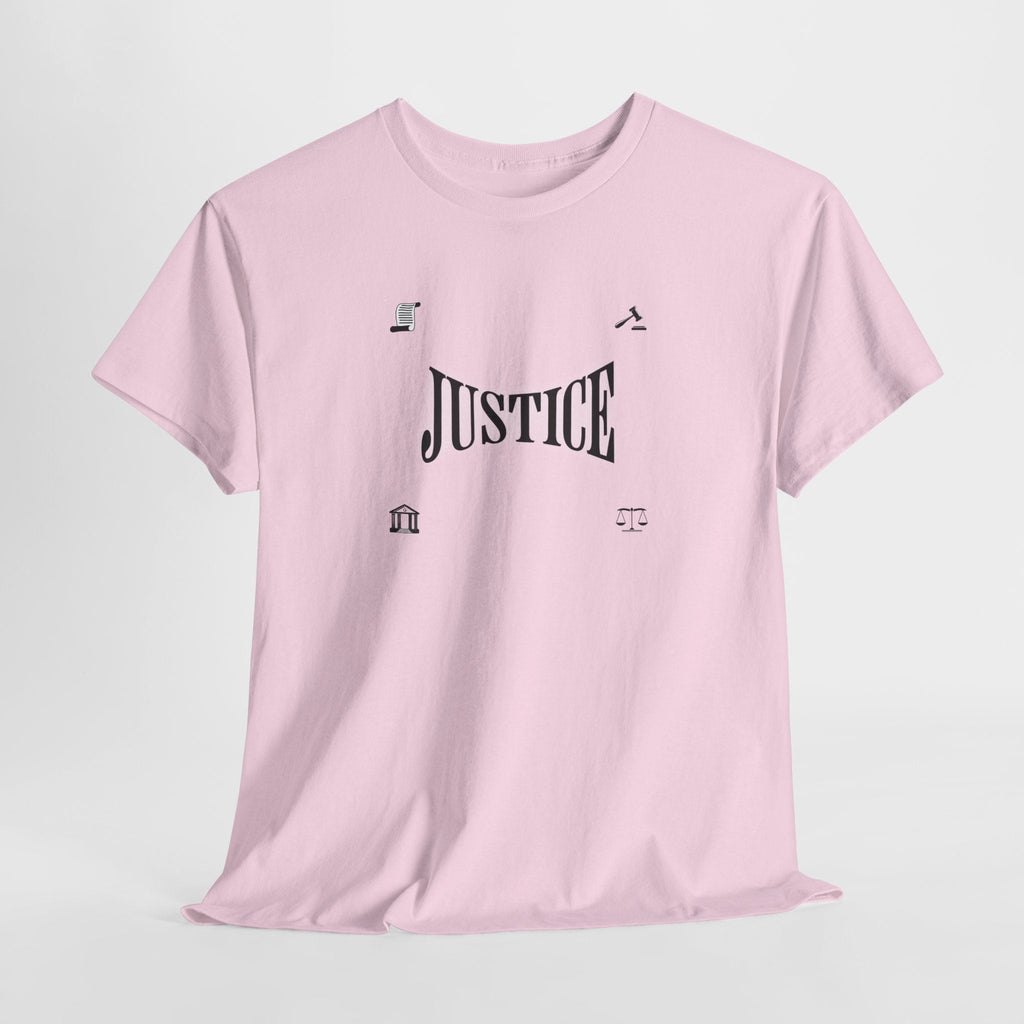 Justice Law T-shirt, Casual T-Shirt, Protest Apparel, Statement Shirt, Gifts for Lawyer, Comfortable Style