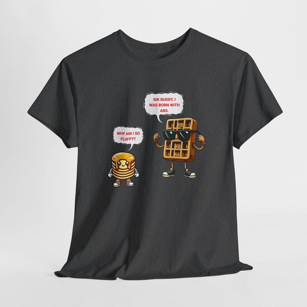 Funny breakfast waffle shirt  waffle with abs shirt breakfast lovers shirt, waffle lovers shirt