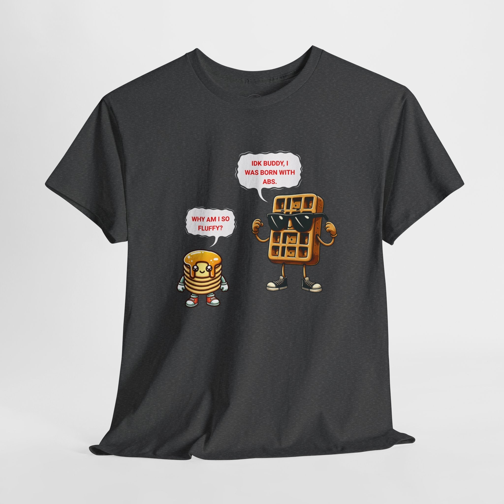 Funny breakfast waffle shirt  waffle with abs shirt breakfast lovers shirt, waffle lovers shirt