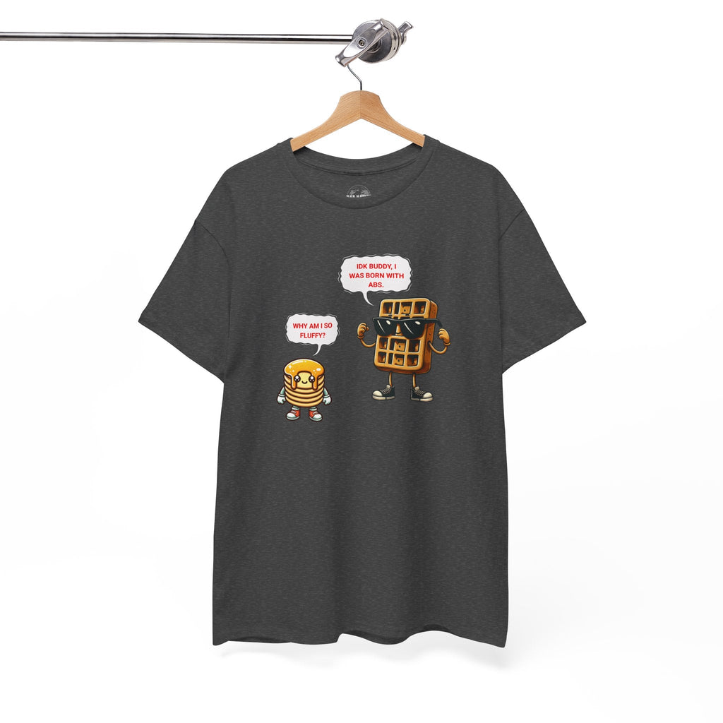 Funny breakfast waffle shirt  waffle with abs shirt breakfast lovers shirt, waffle lovers shirt
