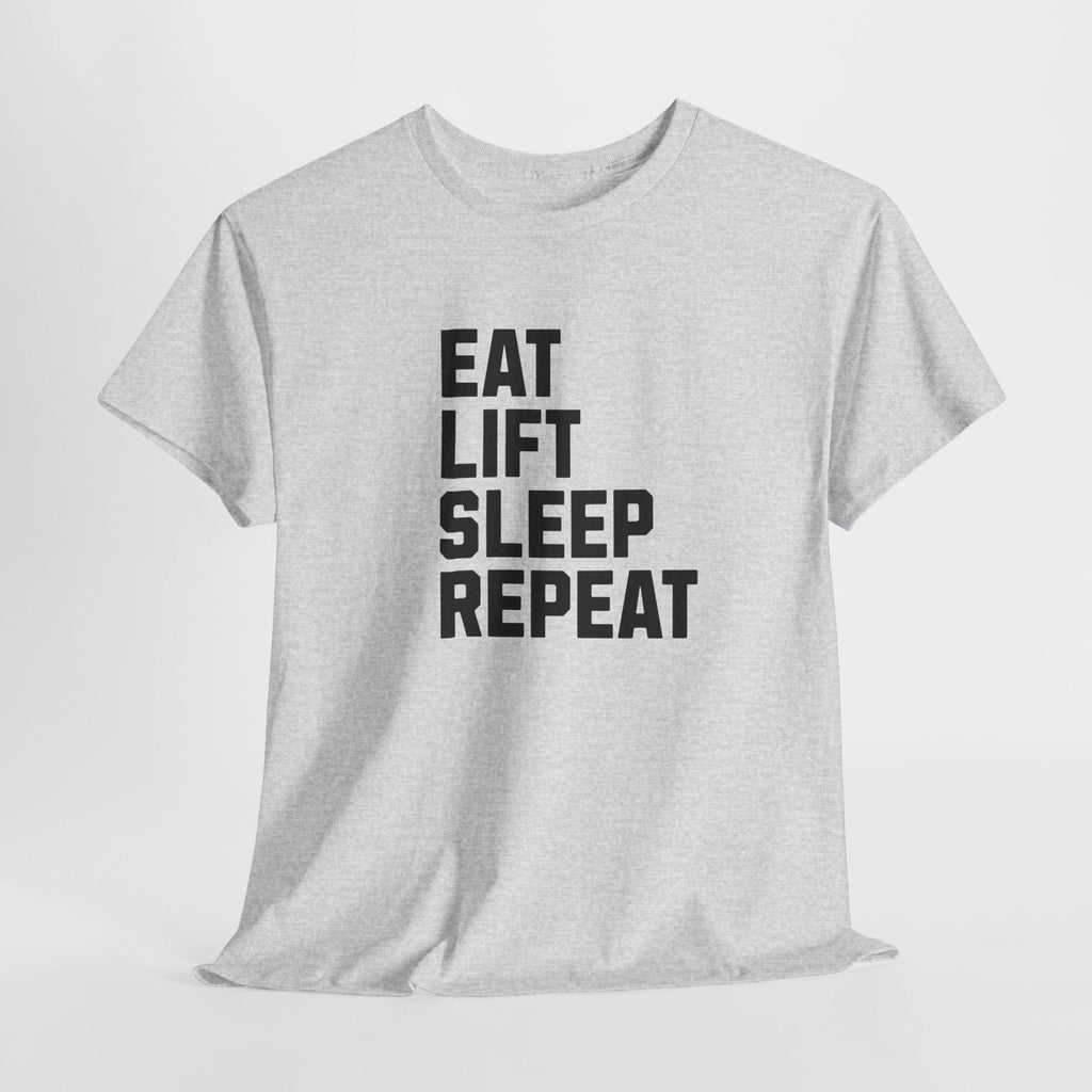 Eat Lift Sleep Repeat, Gym Shirt, Workout Tee, Fitness Apparel, Motivation Gift